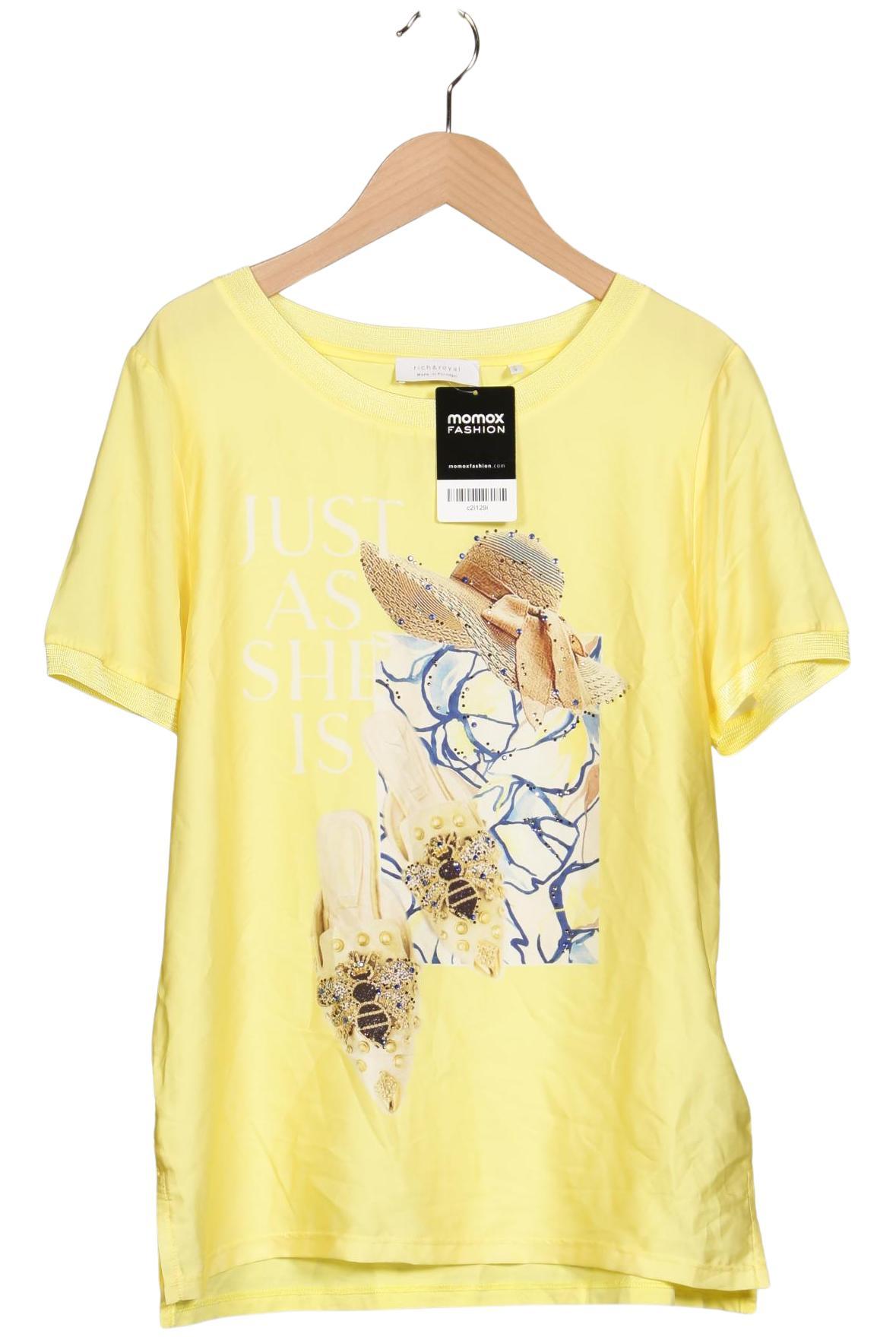 

Rich & Royal Damen T-Shirt, gelb, Gr. 38
