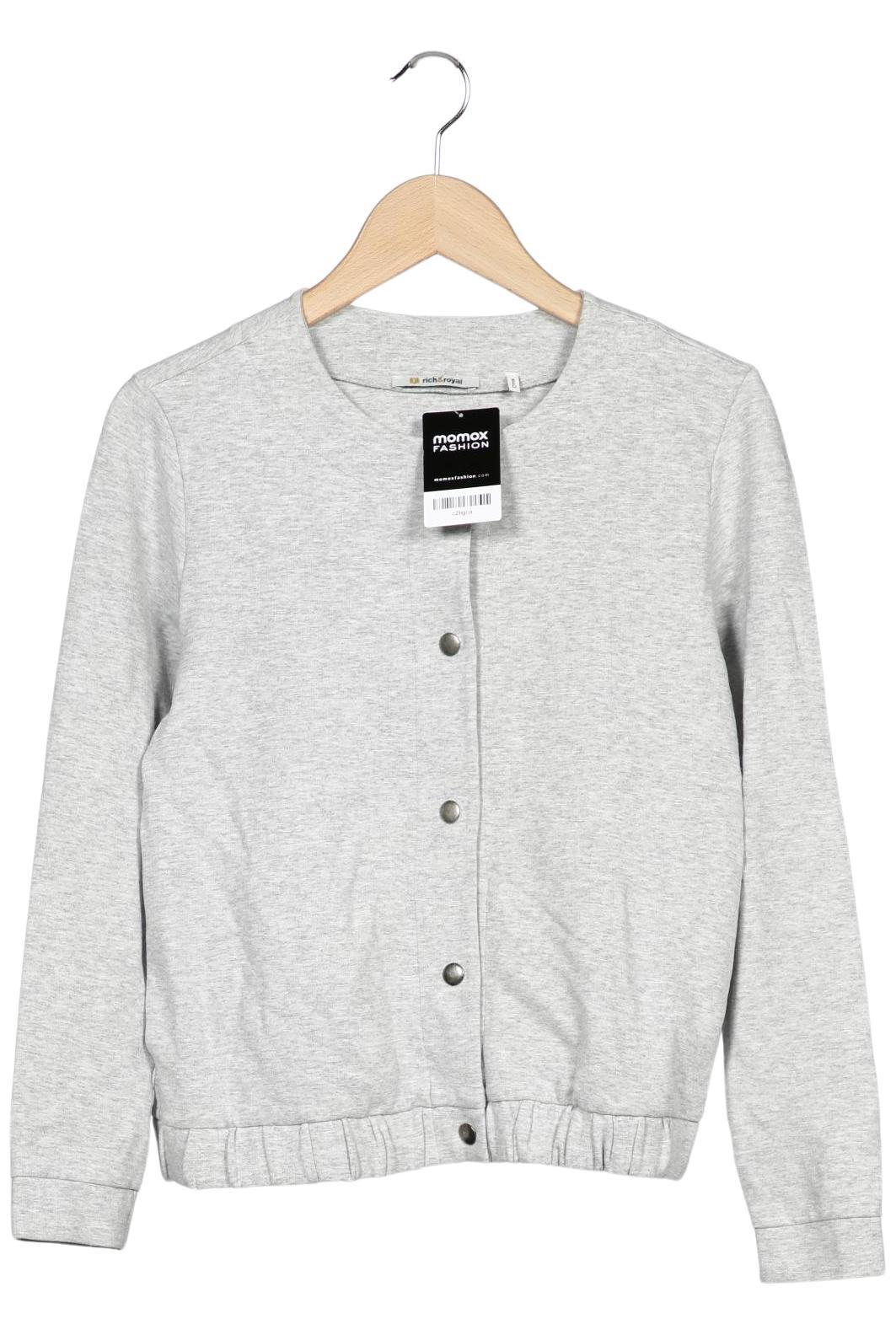 

Rich & Royal Damen Sweatshirt, grau, Gr. 36