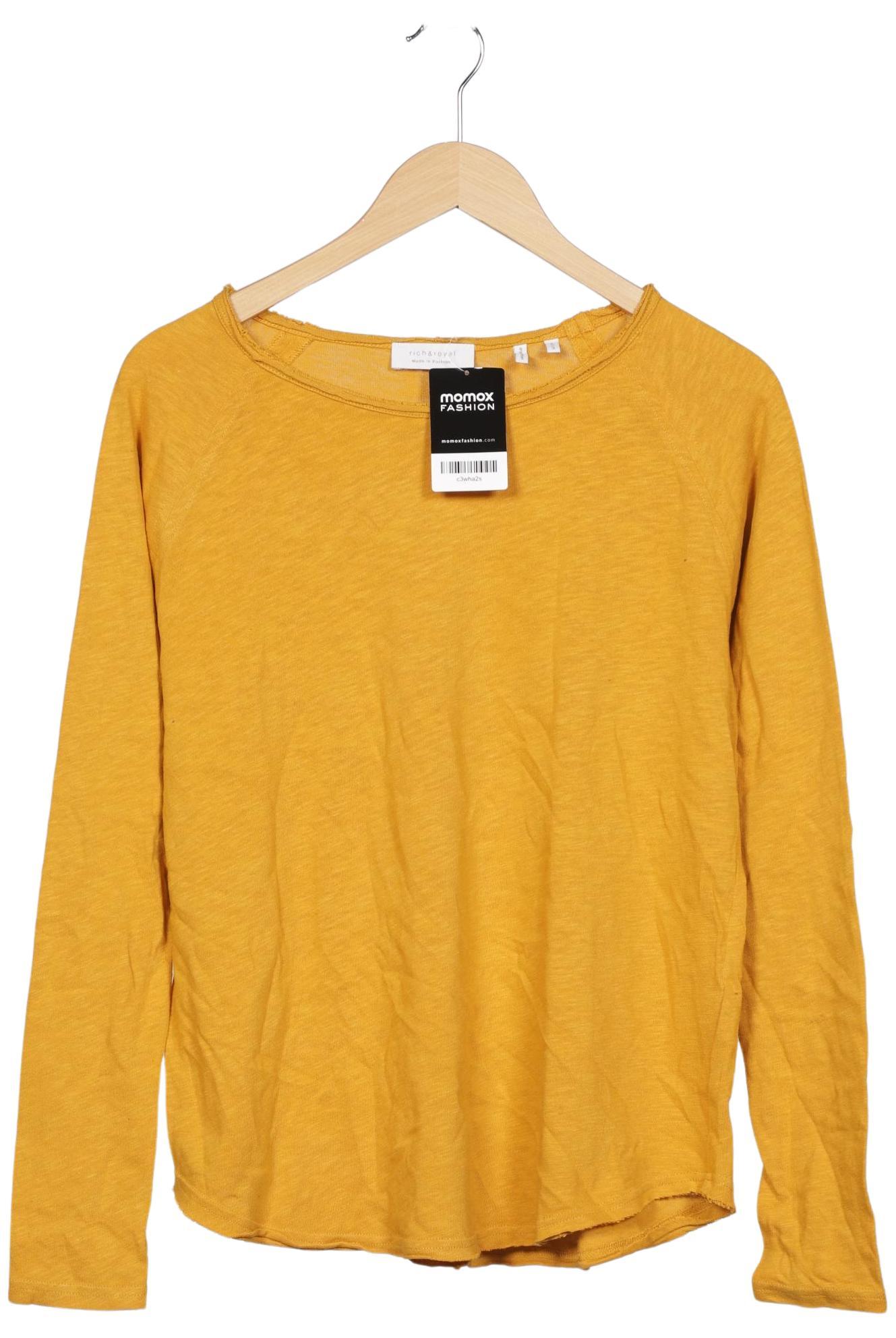 

Rich & Royal Damen Langarmshirt, gelb, Gr. 38