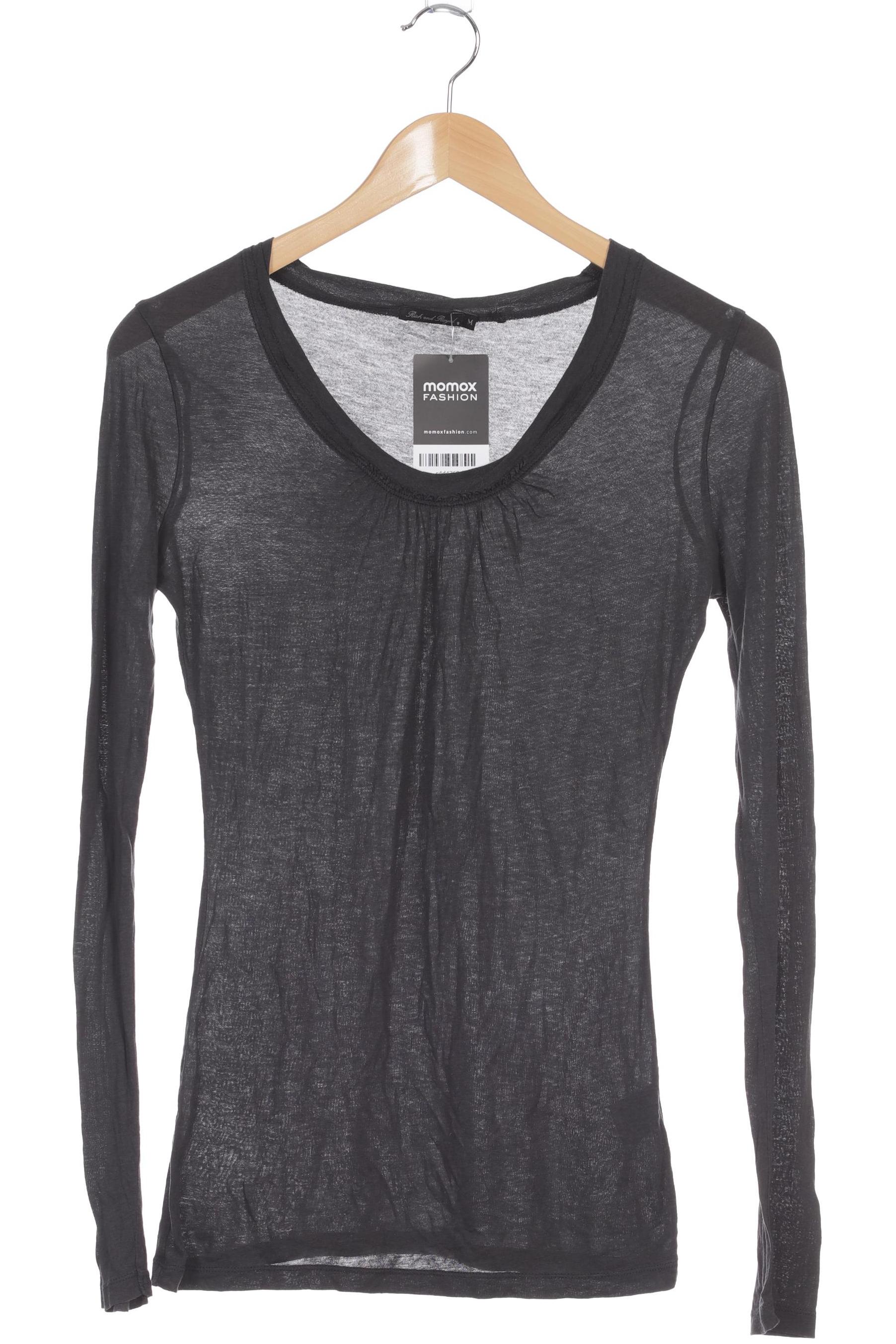 

Rich & Royal Damen Langarmshirt, grau, Gr. 38
