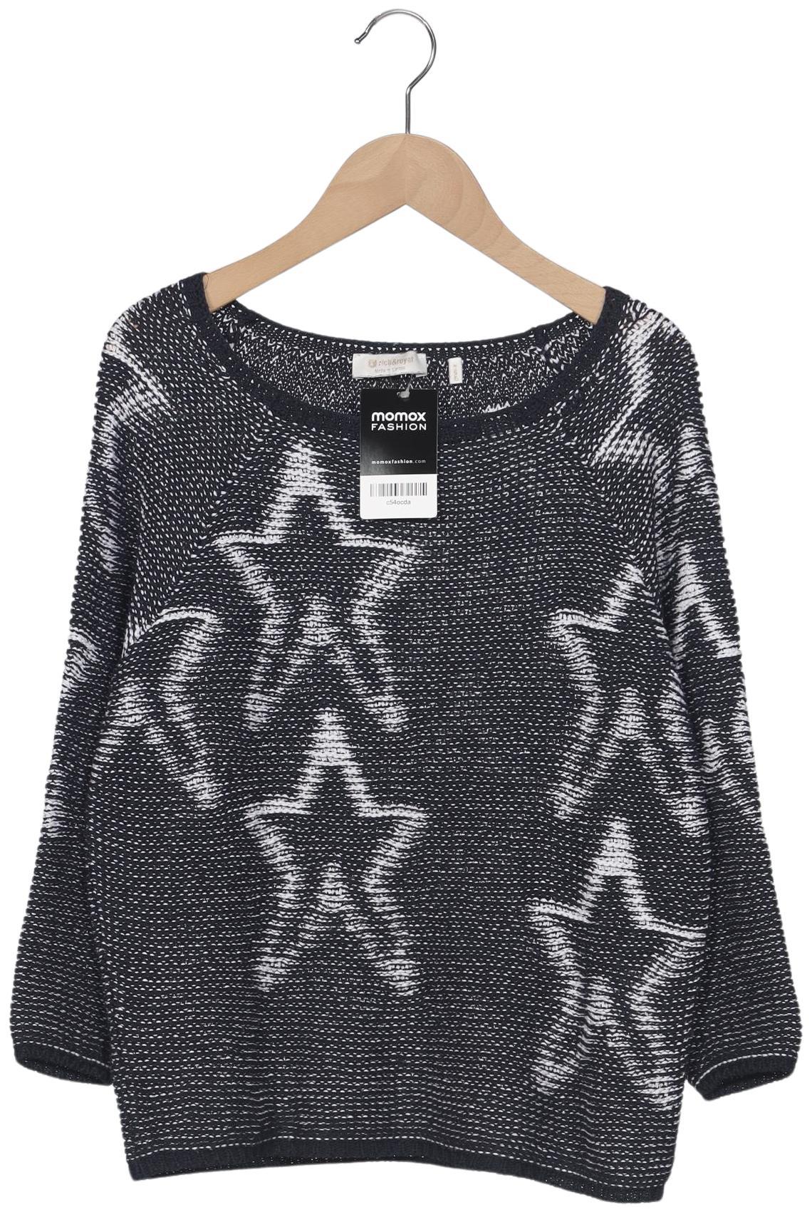 

Rich & Royal Damen Pullover, marineblau, Gr. 34