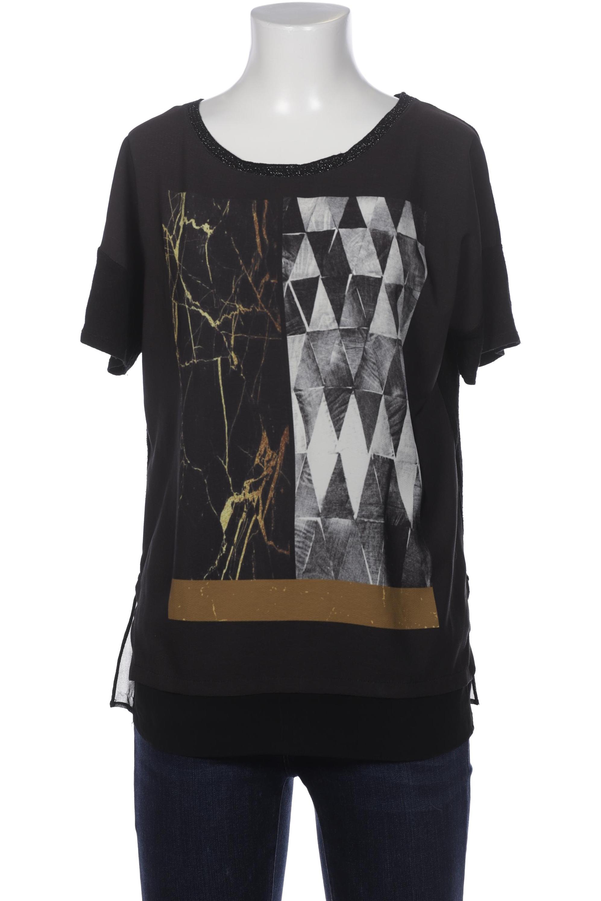 

Rich & Royal Damen T-Shirt, schwarz, Gr. 42