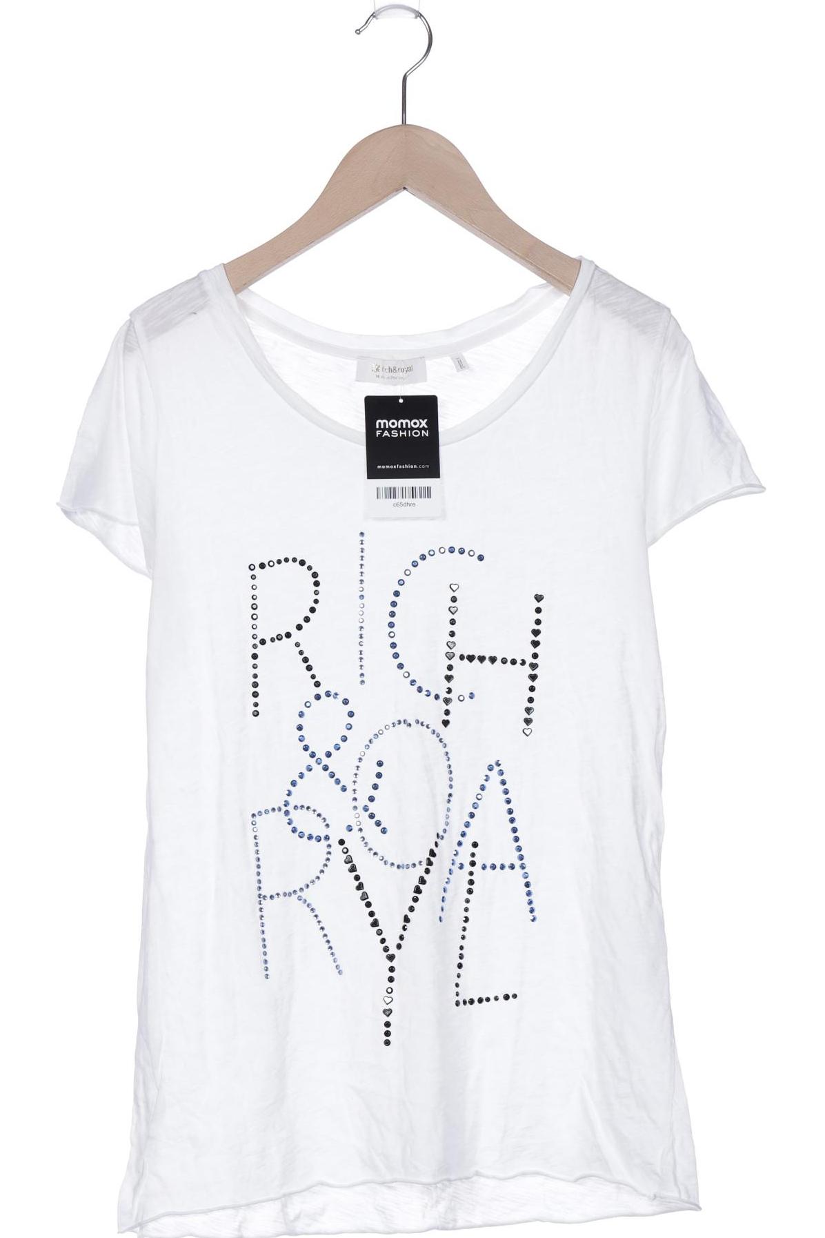 

Rich & Royal Damen T-Shirt, weiß, Gr. 34