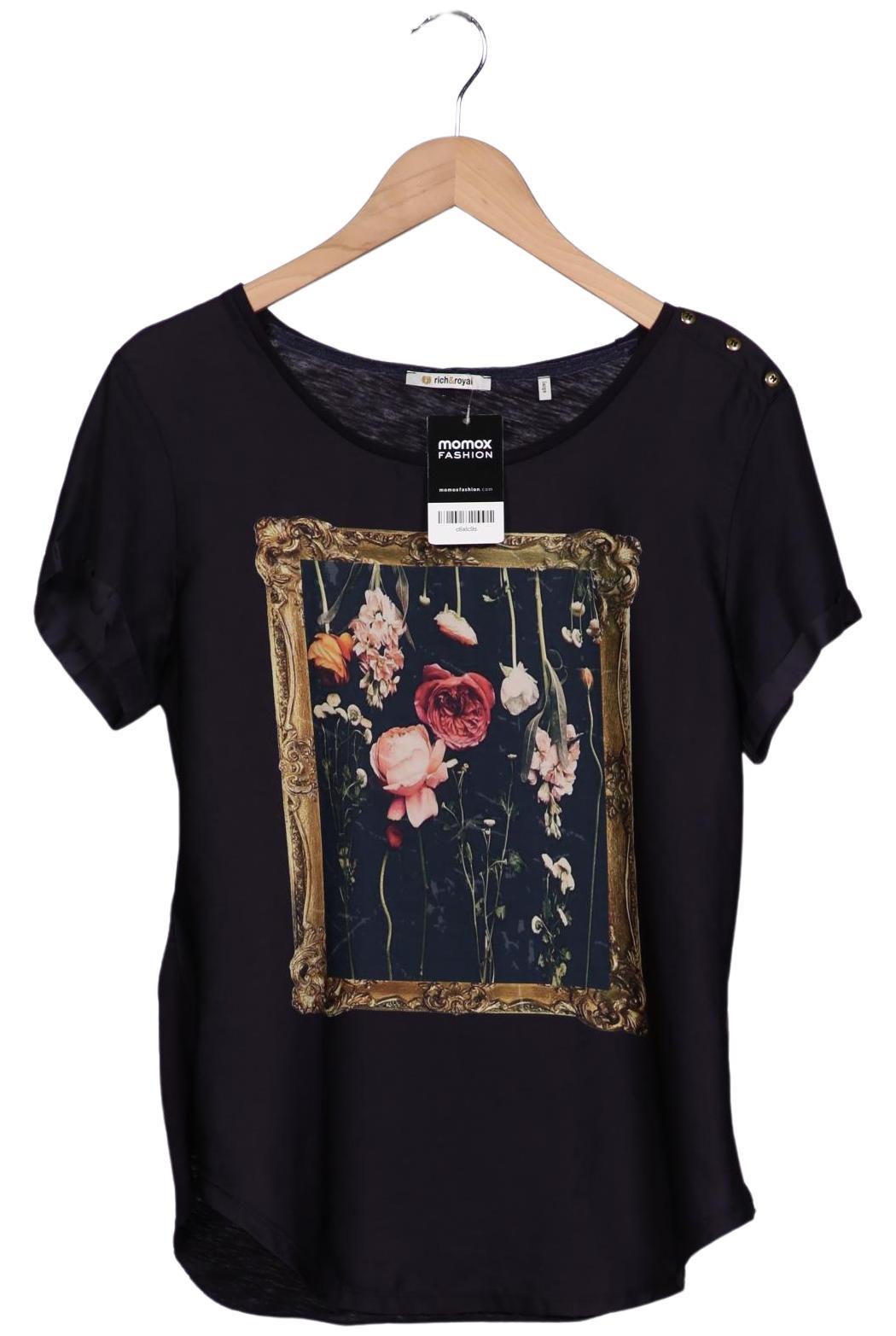 

Rich & Royal Damen T-Shirt, marineblau, Gr. 42