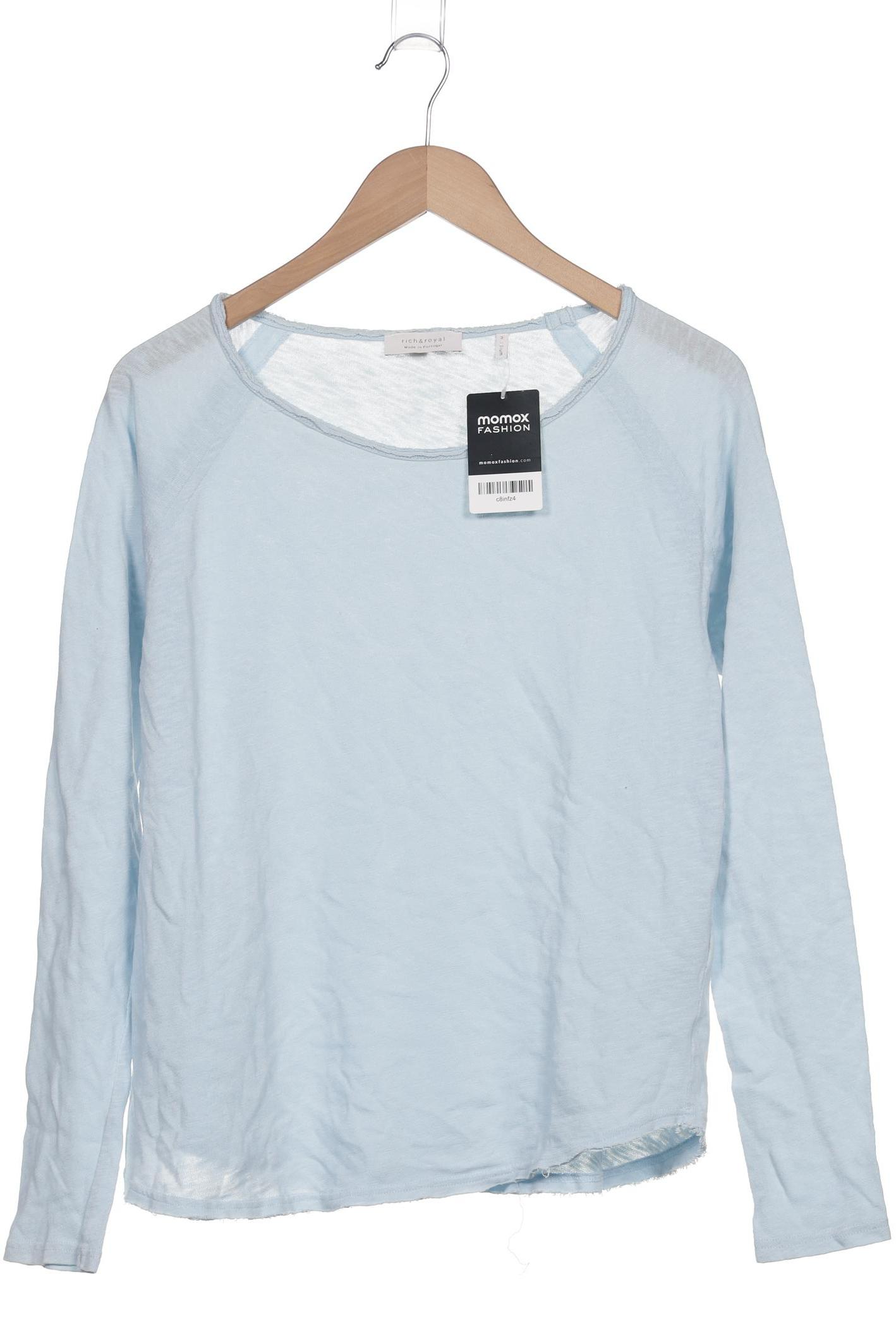 

Rich & Royal Damen Langarmshirt, hellblau, Gr. 38