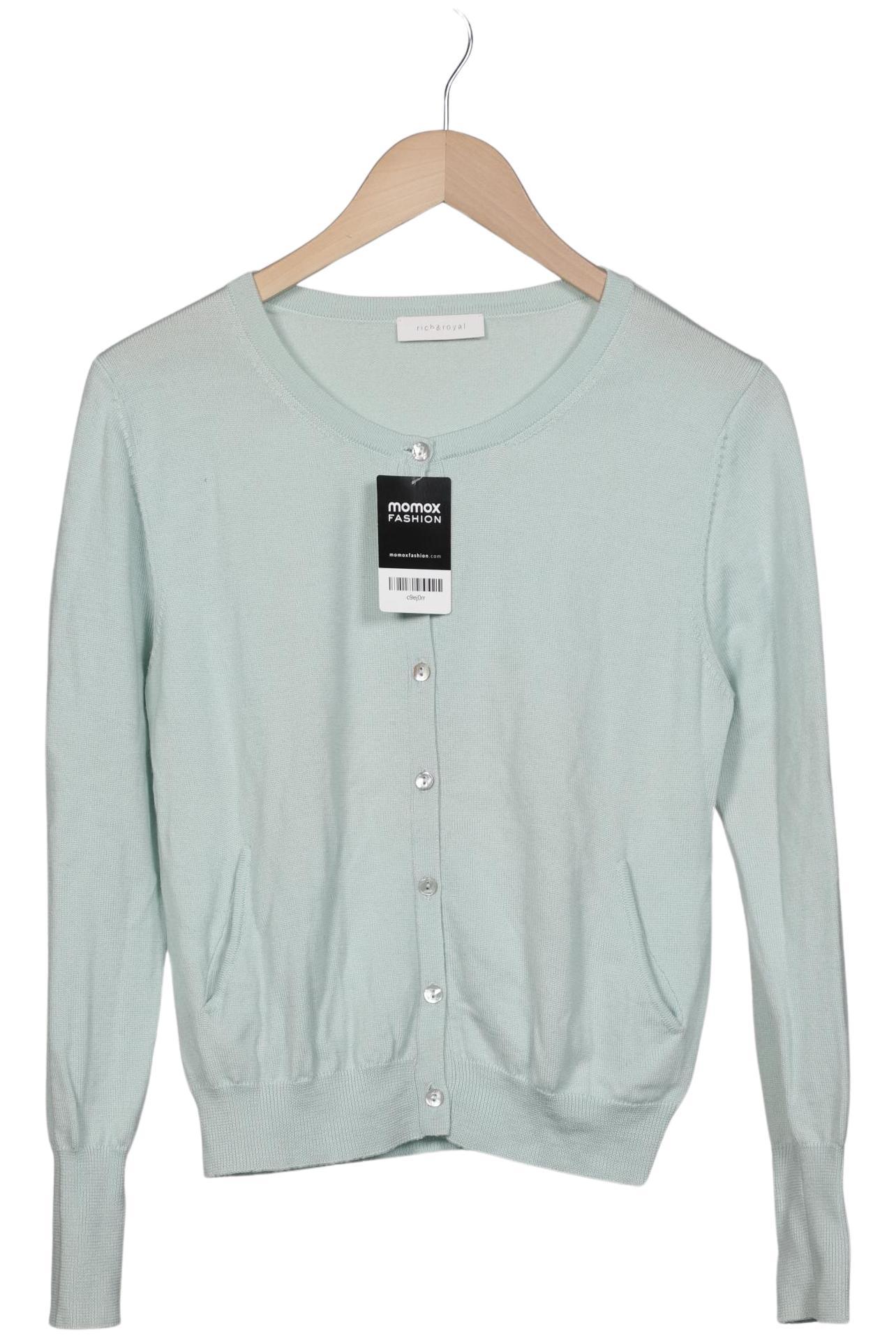 

Rich & Royal Damen Strickjacke, grün, Gr. 38