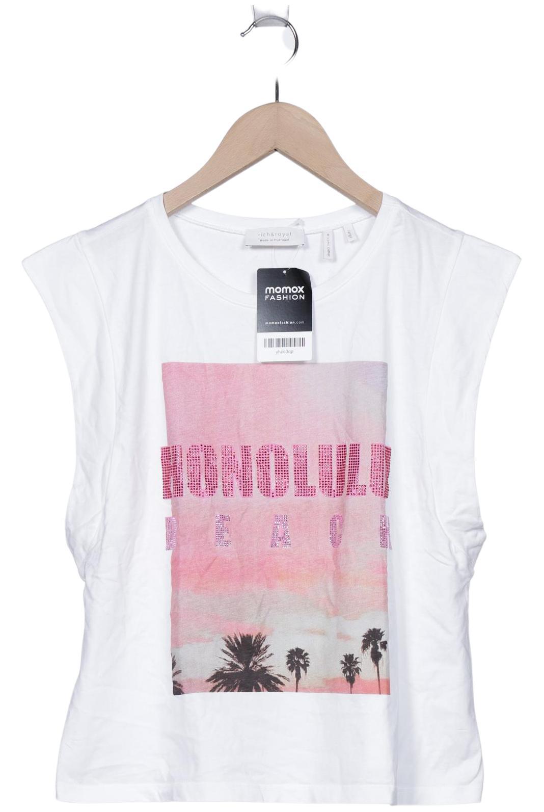 

Rich & Royal Damen T-Shirt, weiß, Gr. 42