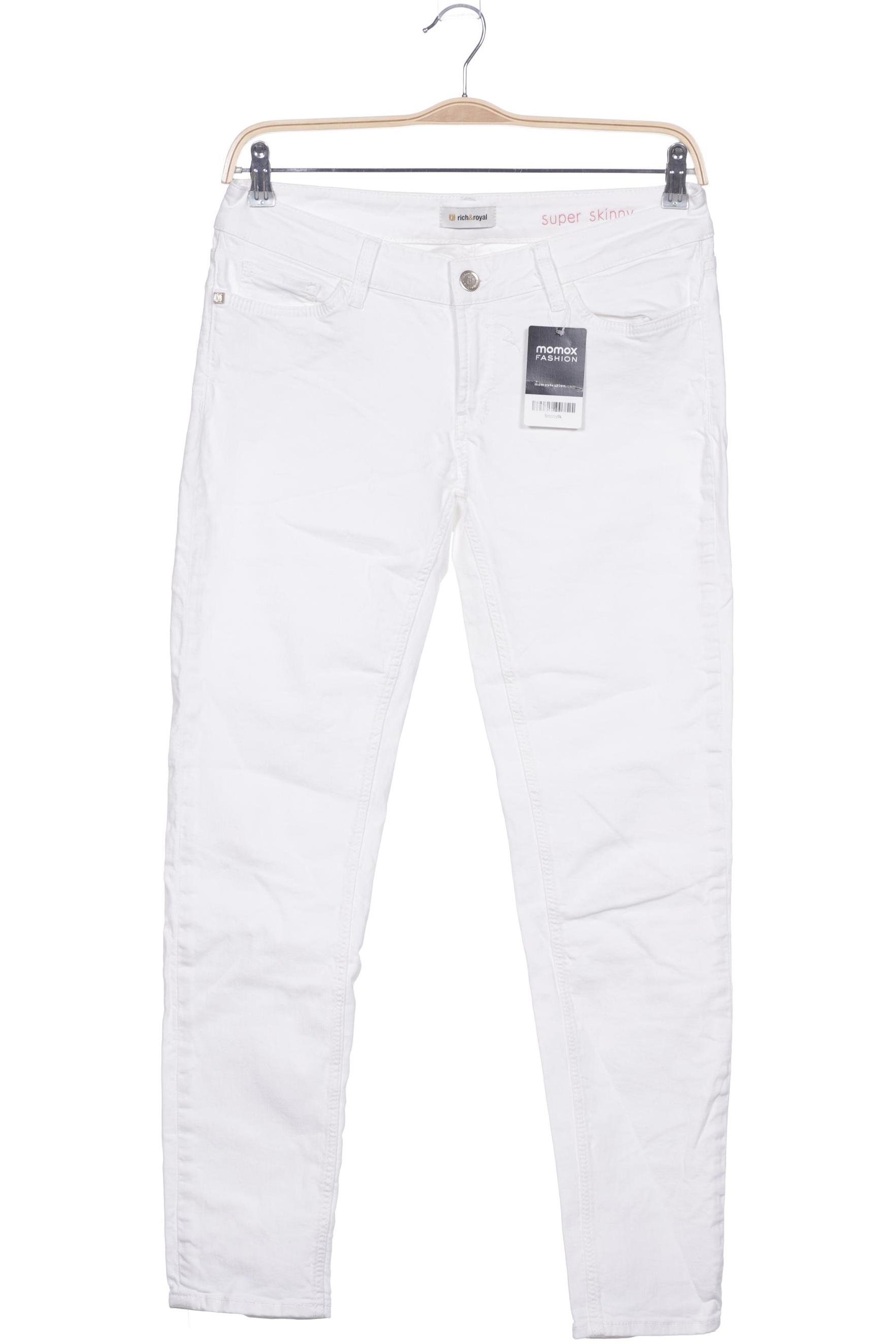

Rich & Royal Damen Jeans, weiß, Gr. 40