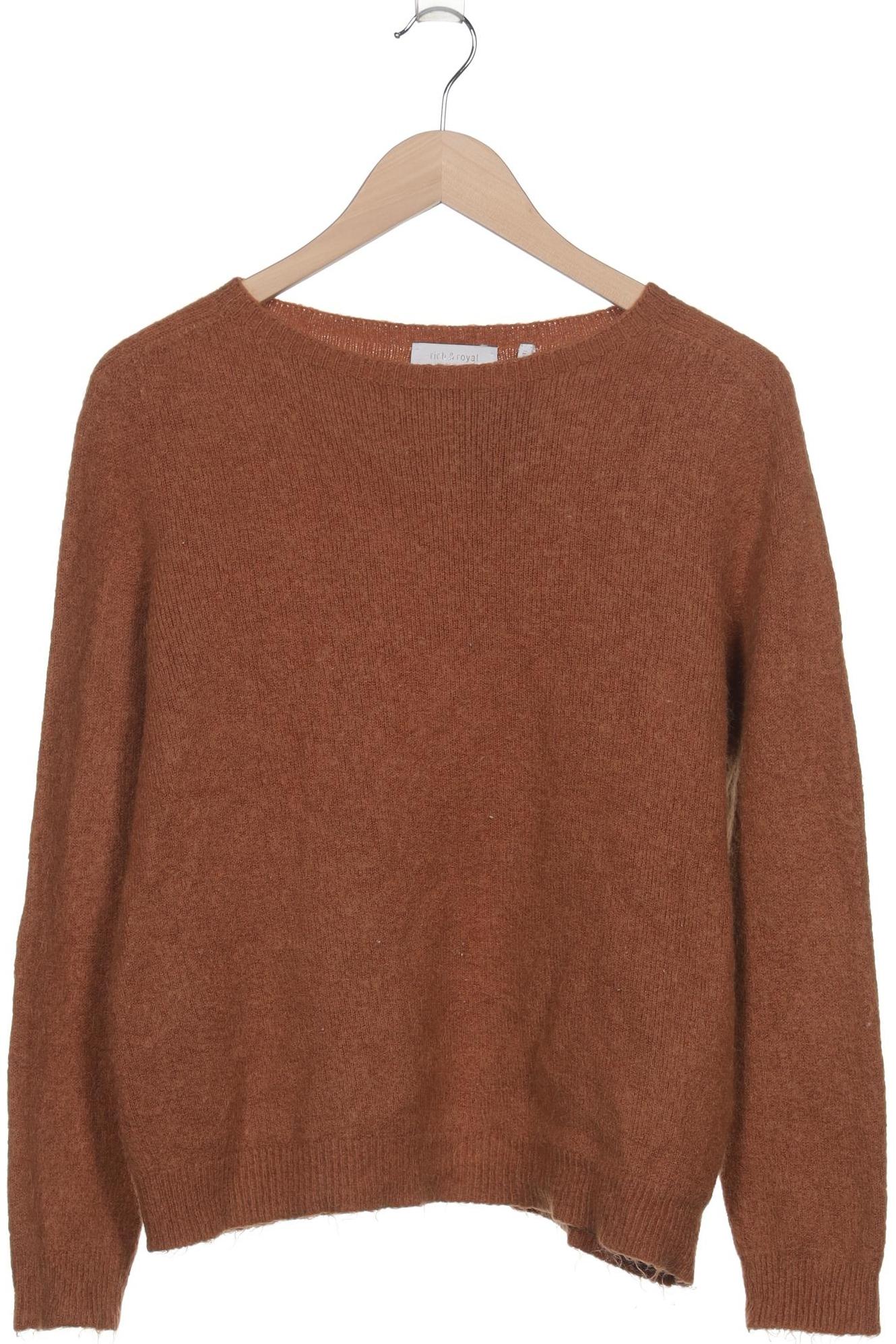 

Rich & Royal Damen Pullover, braun, Gr. 42