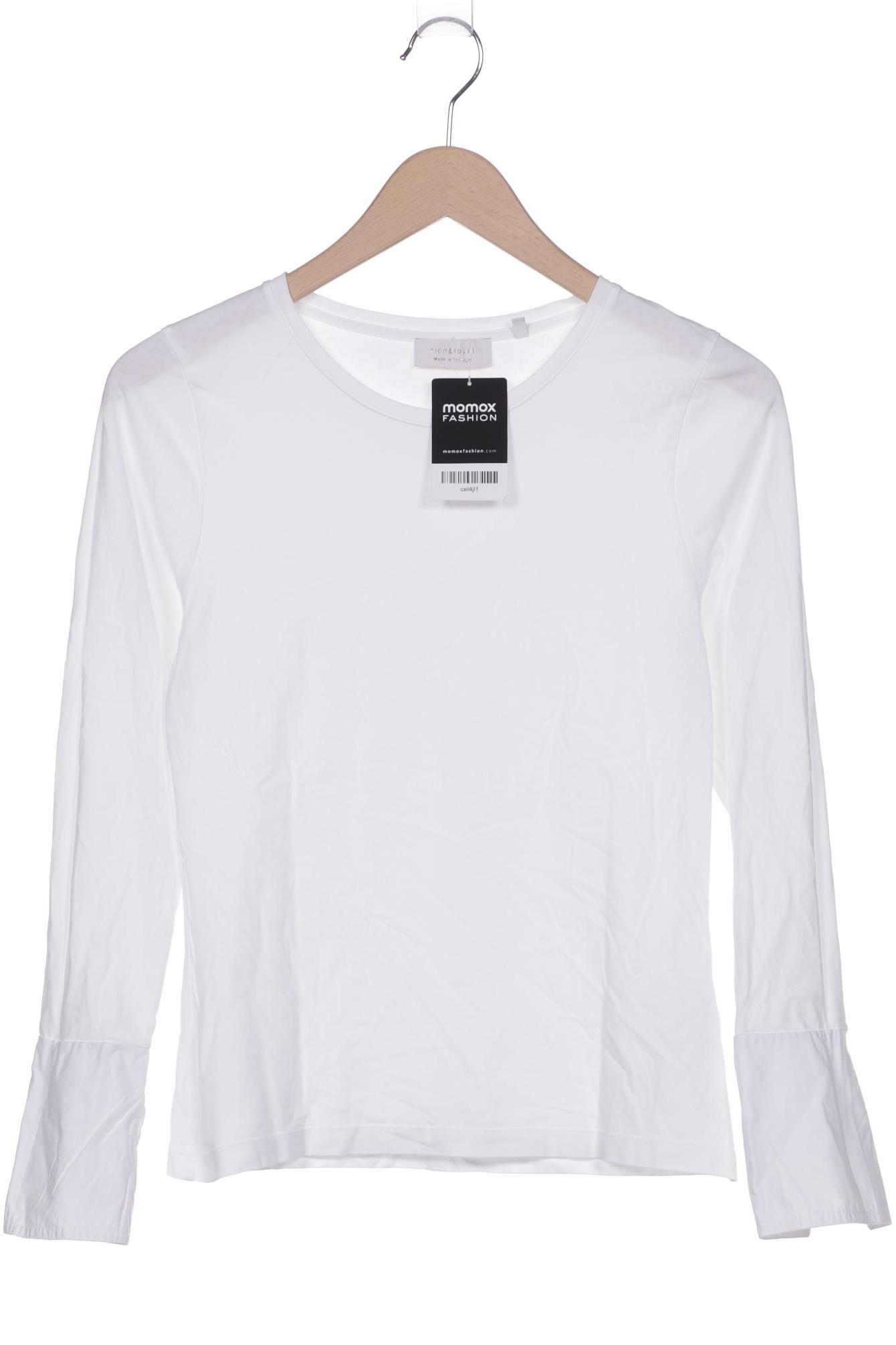 

Rich & Royal Damen Langarmshirt, weiß, Gr. 38