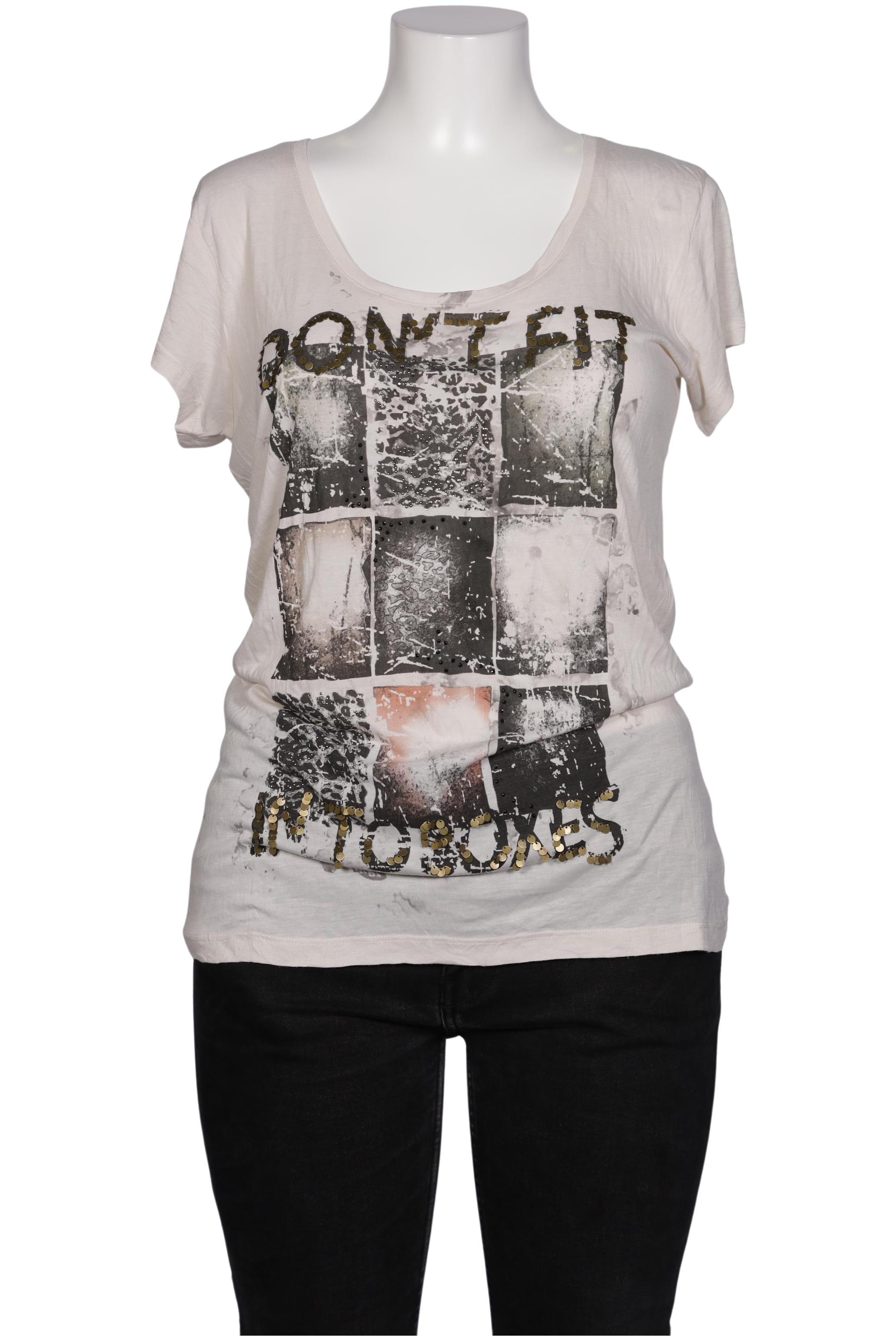

Rich & Royal Damen T-Shirt, cremeweiß, Gr. 42