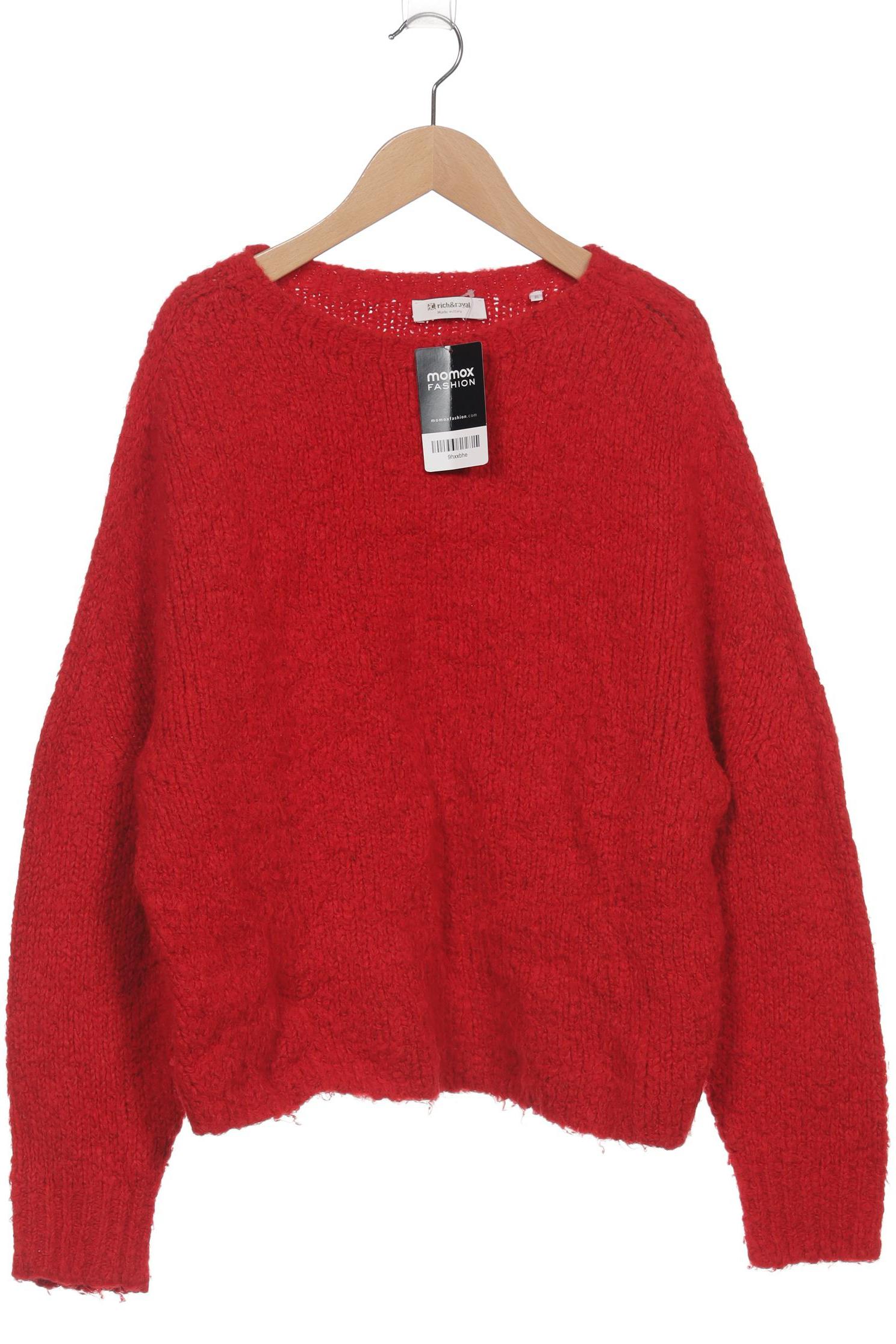 

Rich & Royal Damen Pullover, rot, Gr. 36