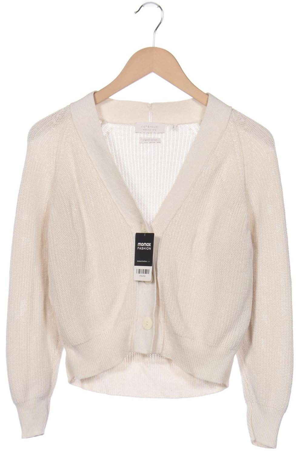 

Rich & Royal Damen Strickjacke, cremeweiß, Gr. 38
