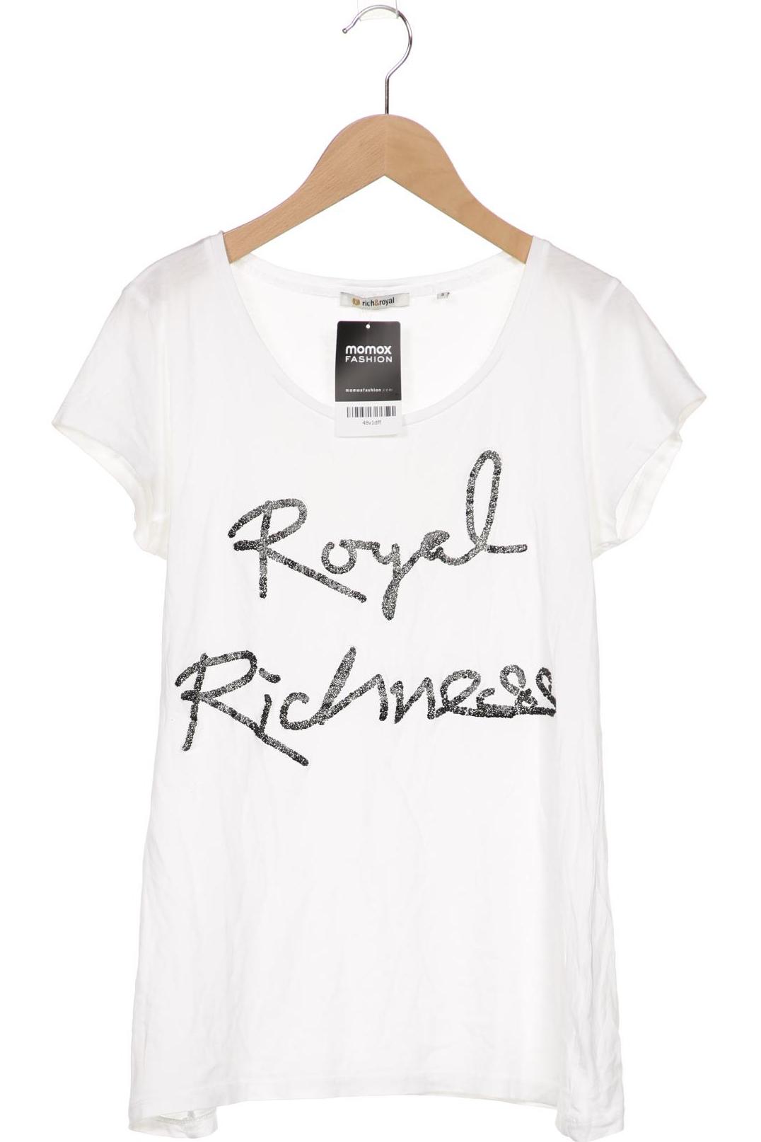 

Rich & Royal Damen T-Shirt, weiß, Gr. 38
