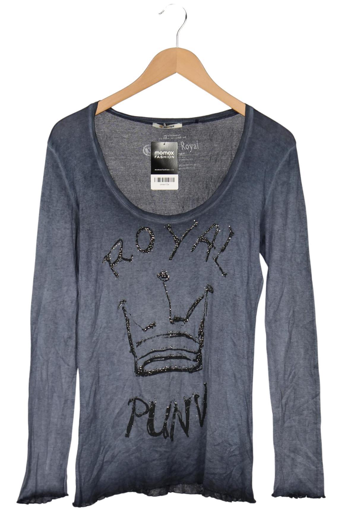 

Rich & Royal Damen Langarmshirt, marineblau, Gr. 44