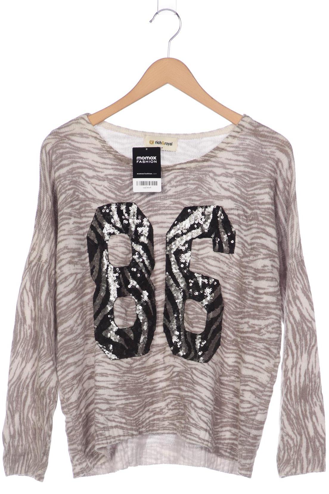 

Rich & Royal Damen Pullover, grau, Gr. 38