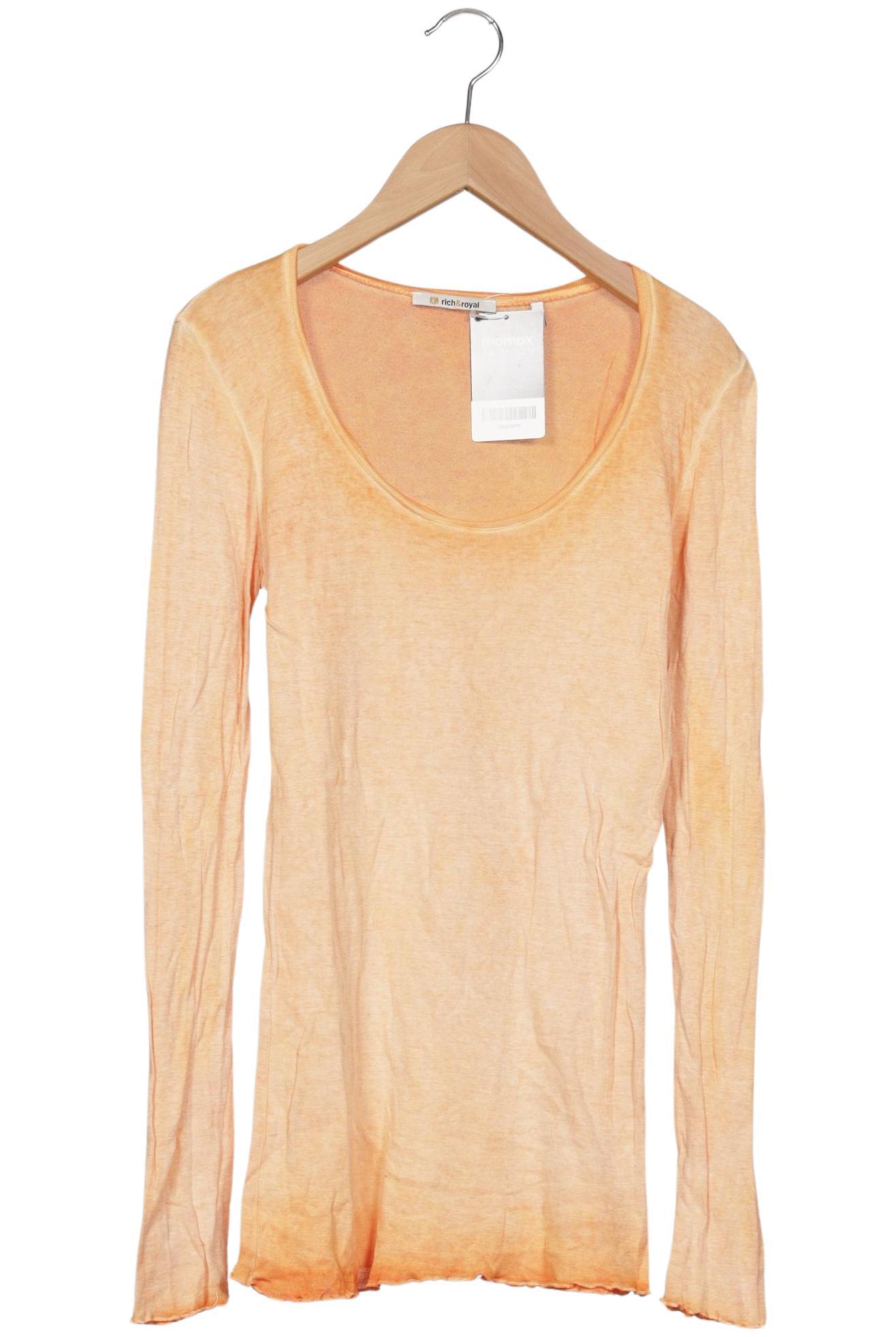 

Rich & Royal Damen Langarmshirt, orange, Gr. 36