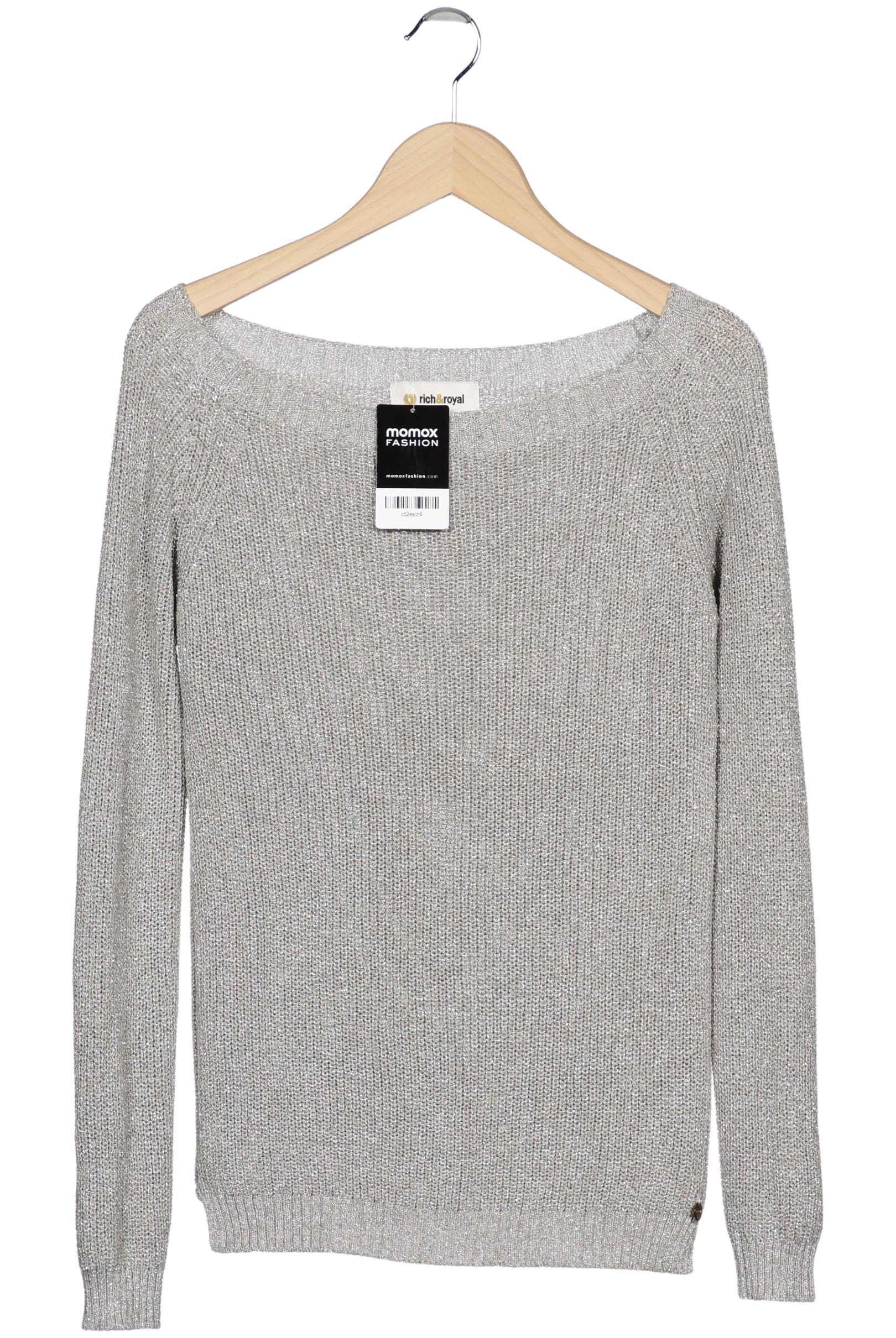 

Rich & Royal Damen Pullover, grau, Gr. 36