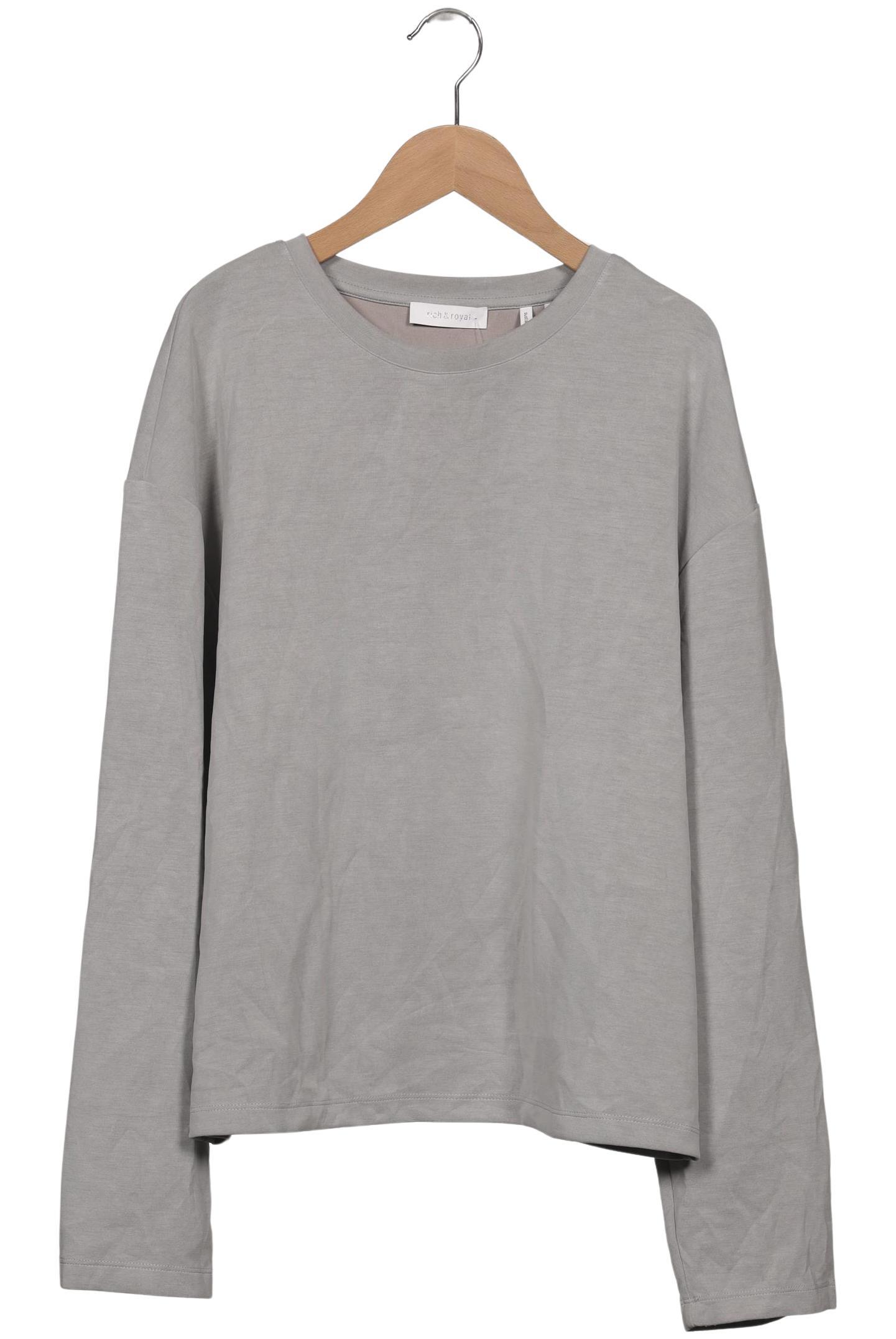 

Rich & Royal Damen Sweatshirt, grau, Gr. 42