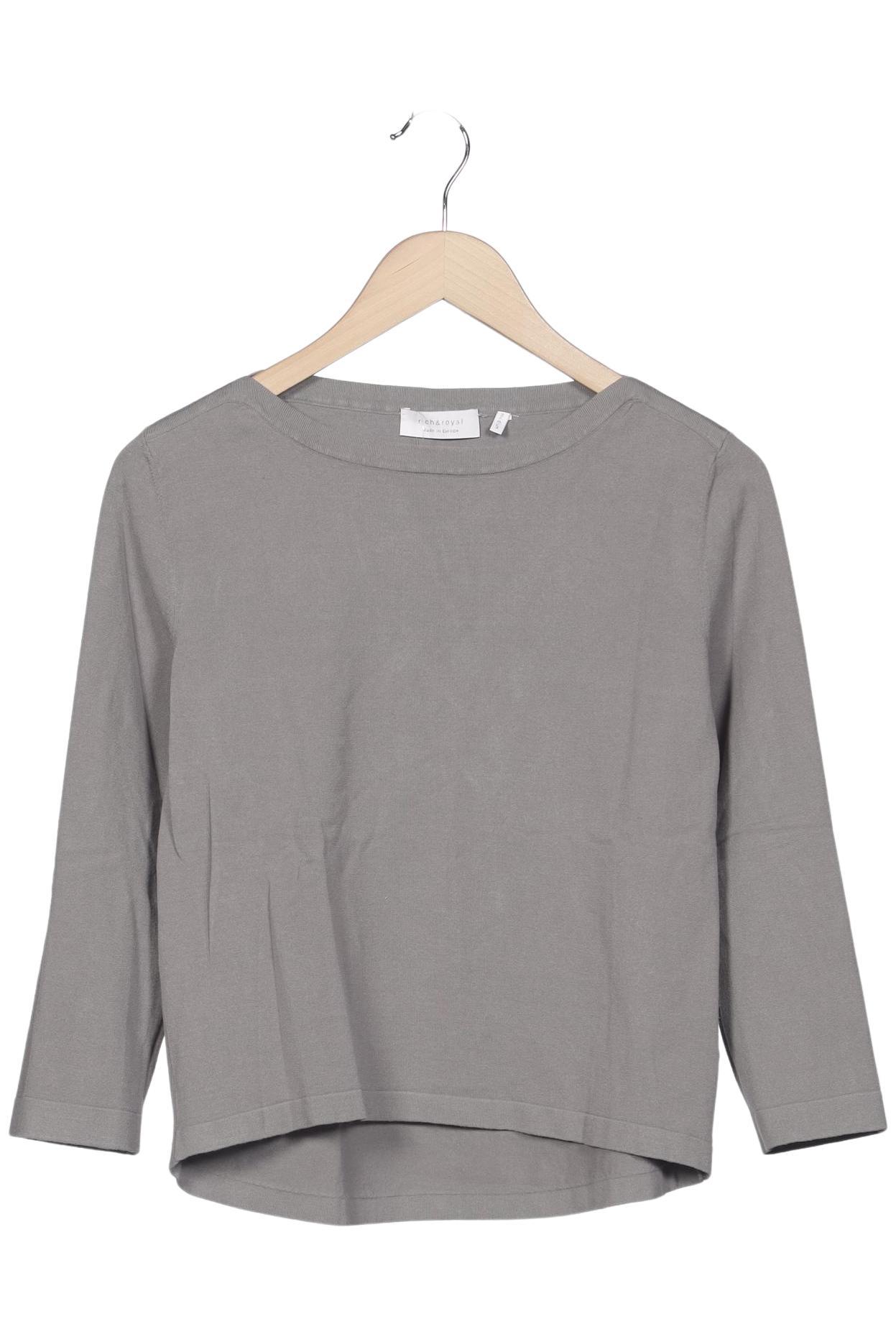 

Rich & Royal Damen Langarmshirt, grau, Gr. 38