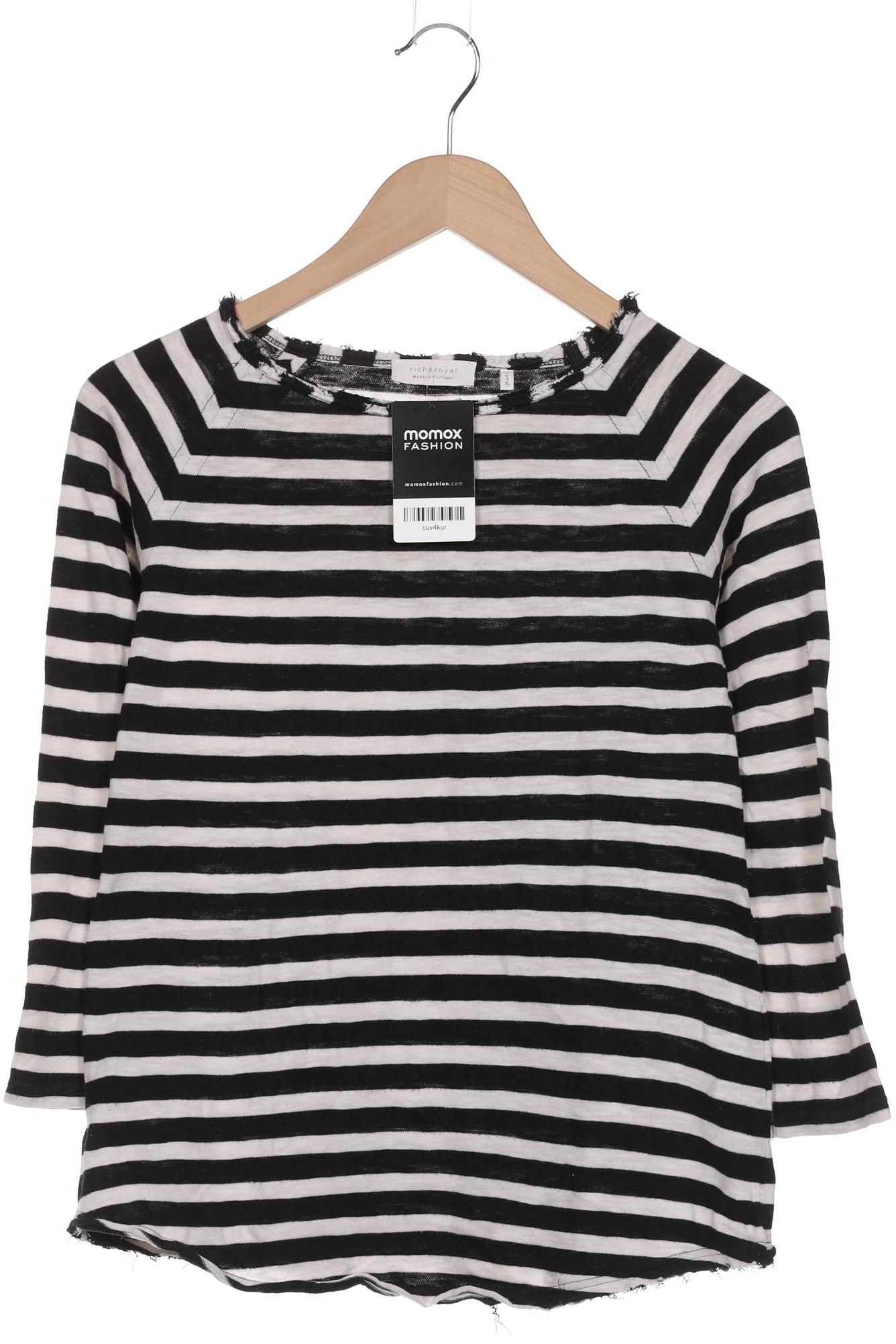 

Rich & Royal Damen Langarmshirt, schwarz, Gr. 34