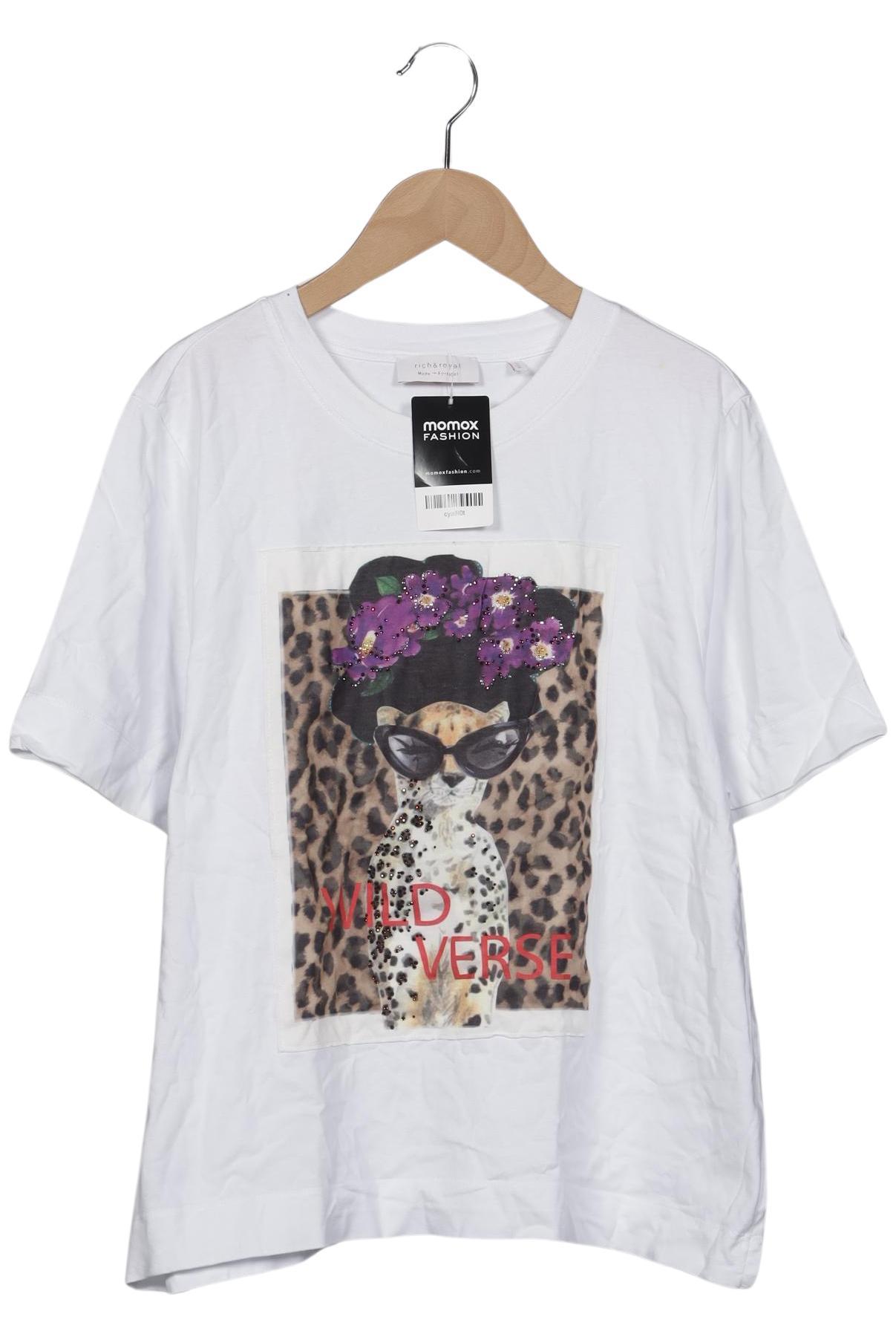 

Rich & Royal Damen T-Shirt, weiß, Gr. 42