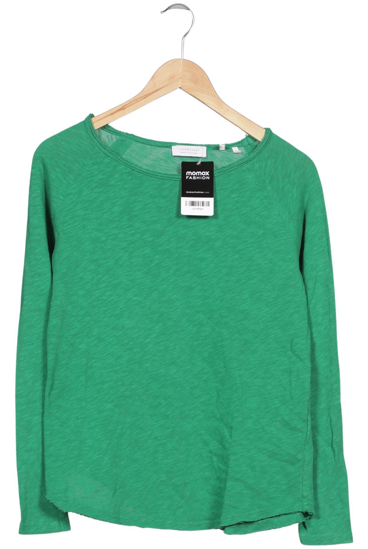 

Rich & Royal Damen Langarmshirt, grün, Gr. 36