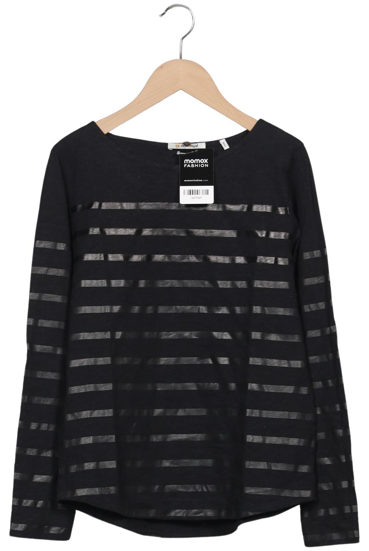 

Rich & Royal Damen Langarmshirt, schwarz, Gr. 36