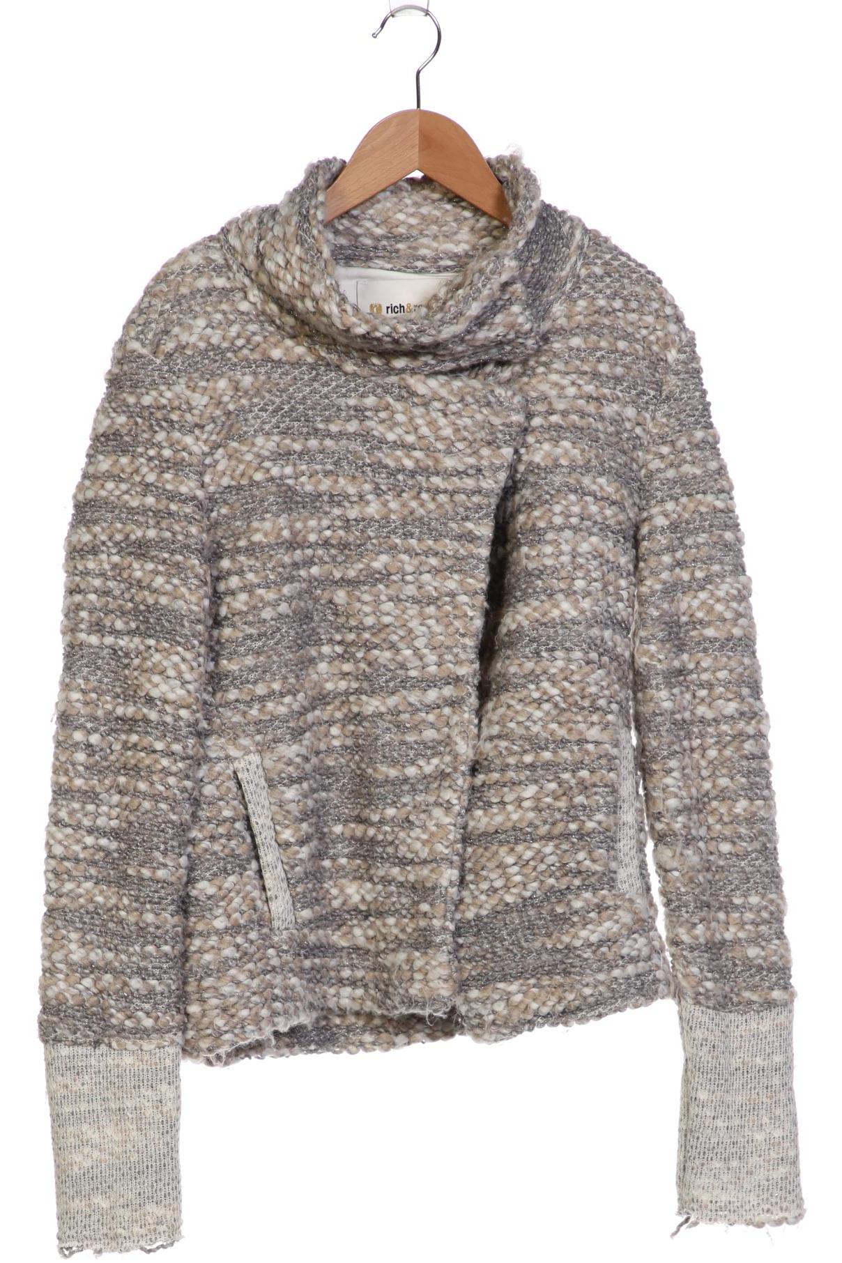 

Rich & Royal Damen Strickjacke, grau, Gr. 42