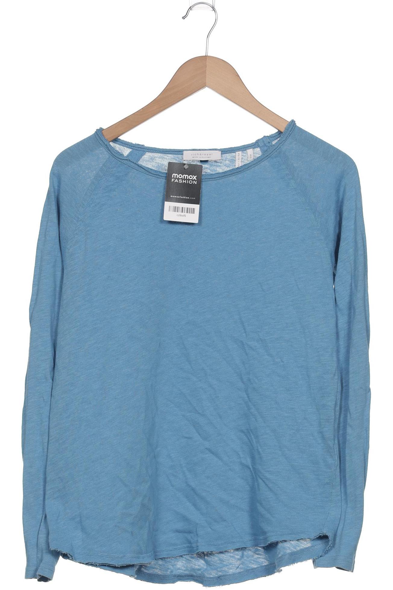 

Rich & Royal Damen Langarmshirt, blau, Gr. 36