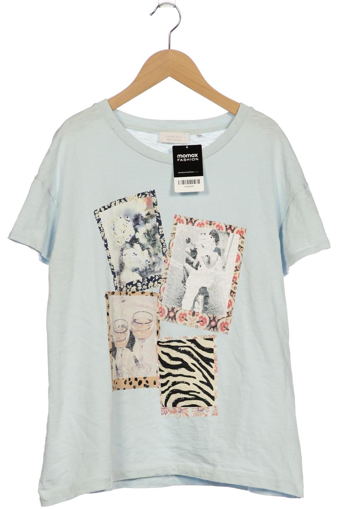 

Rich & Royal Damen T-Shirt, hellblau, Gr. 42
