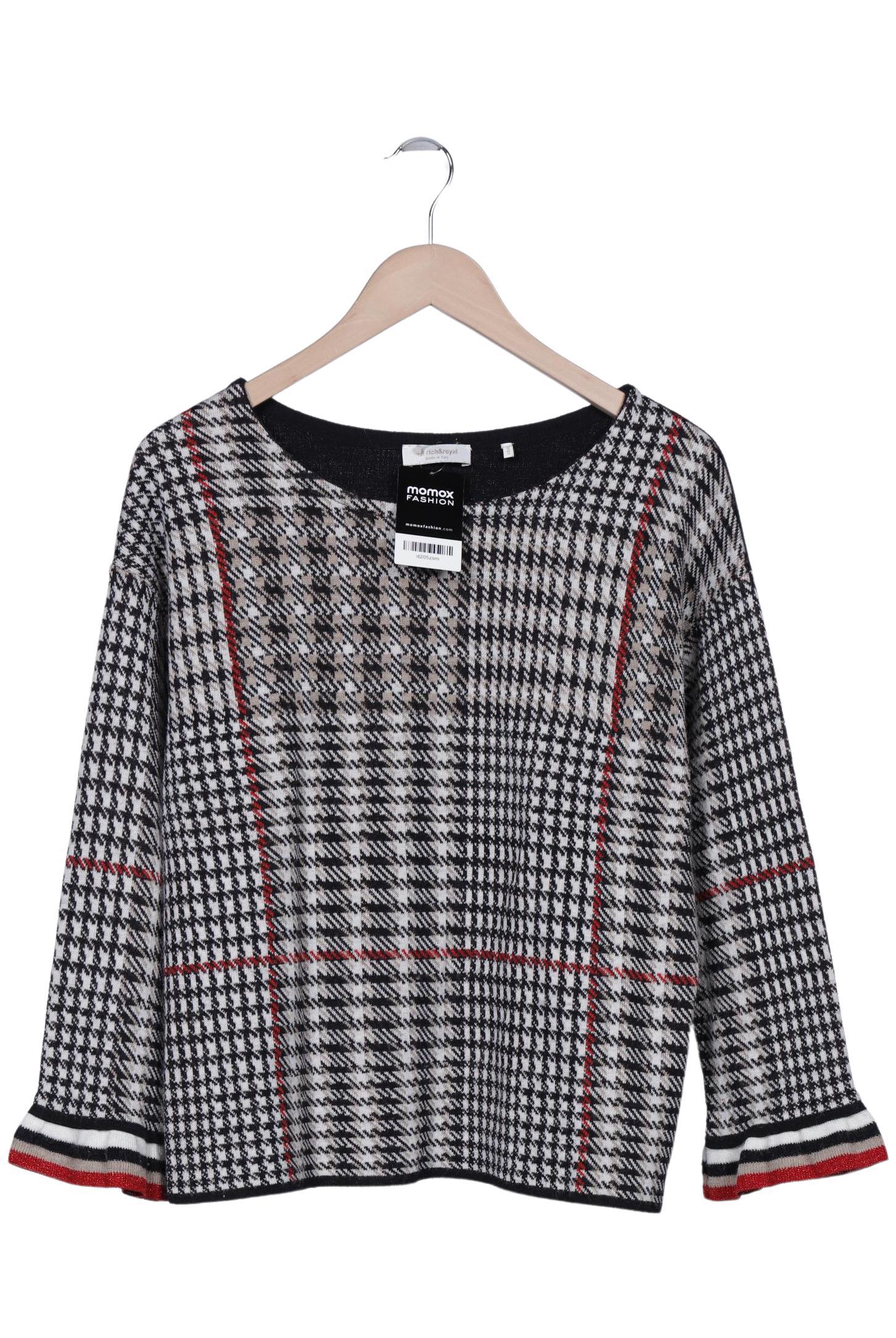 

Rich & Royal Damen Pullover, schwarz, Gr. 42