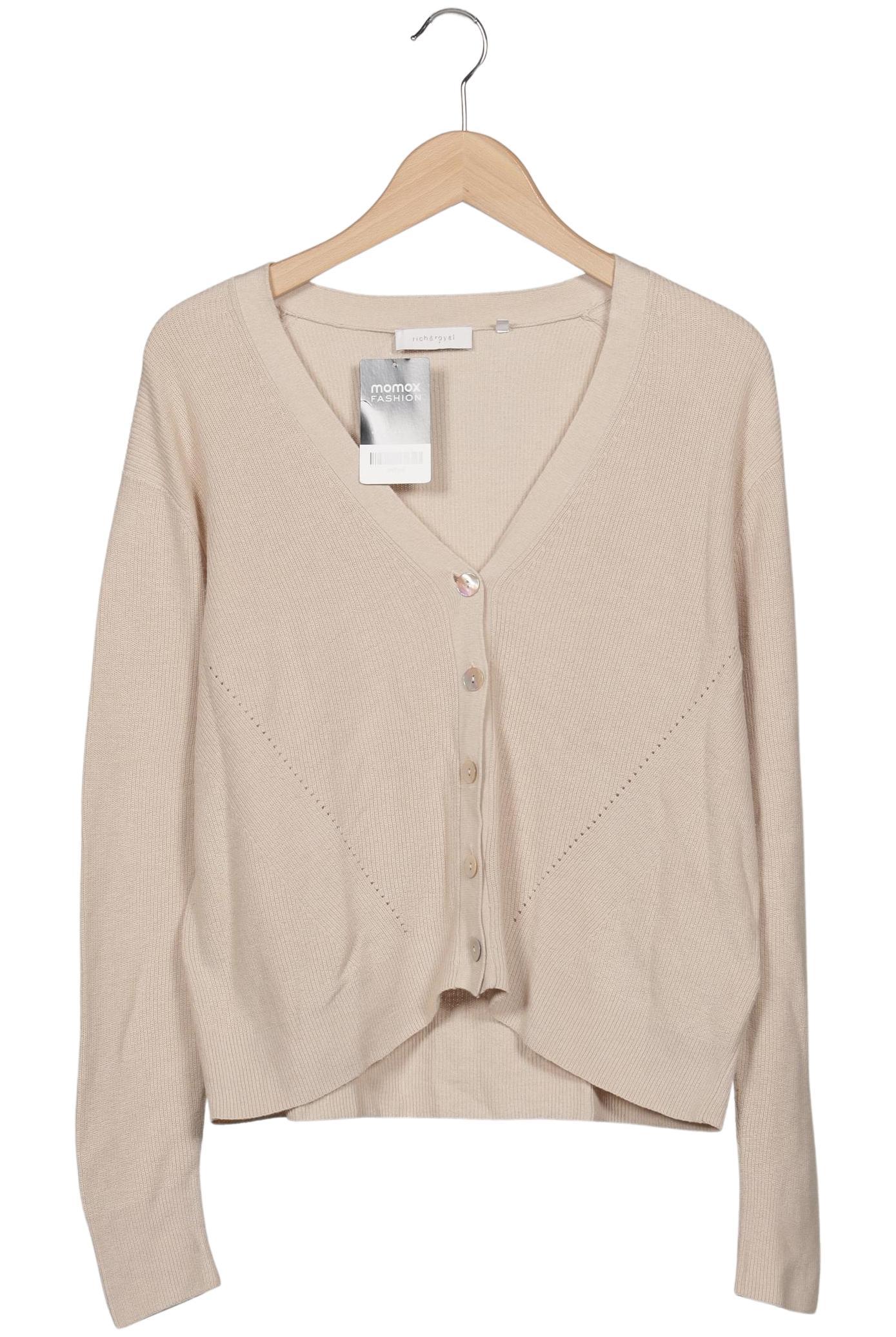 

Rich & Royal Damen Strickjacke, beige, Gr. 38