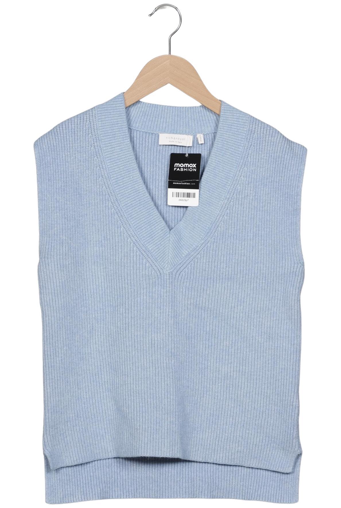

Rich & Royal Damen Pullover, hellblau, Gr. 34