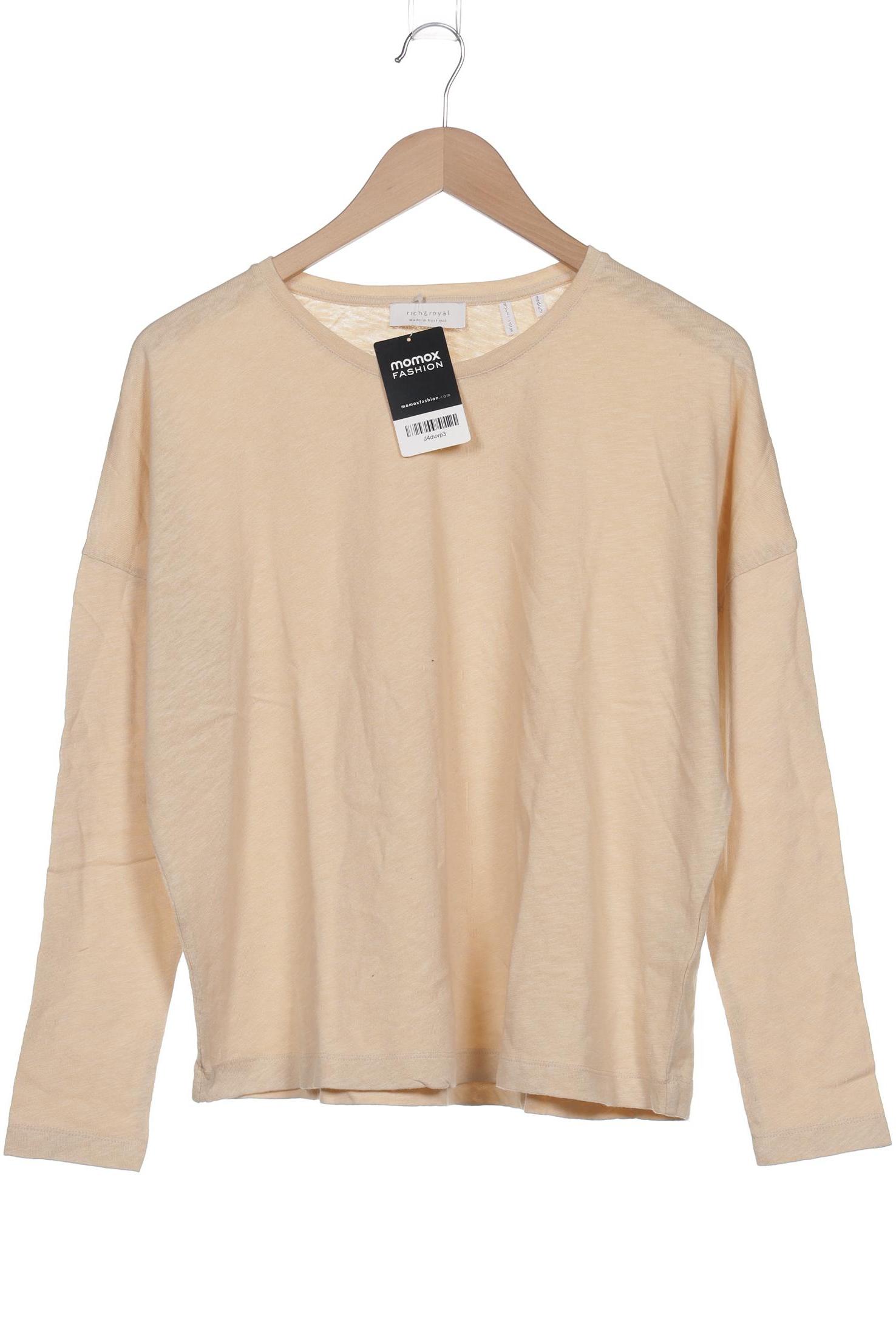 

Rich & Royal Damen Langarmshirt, beige, Gr. 38