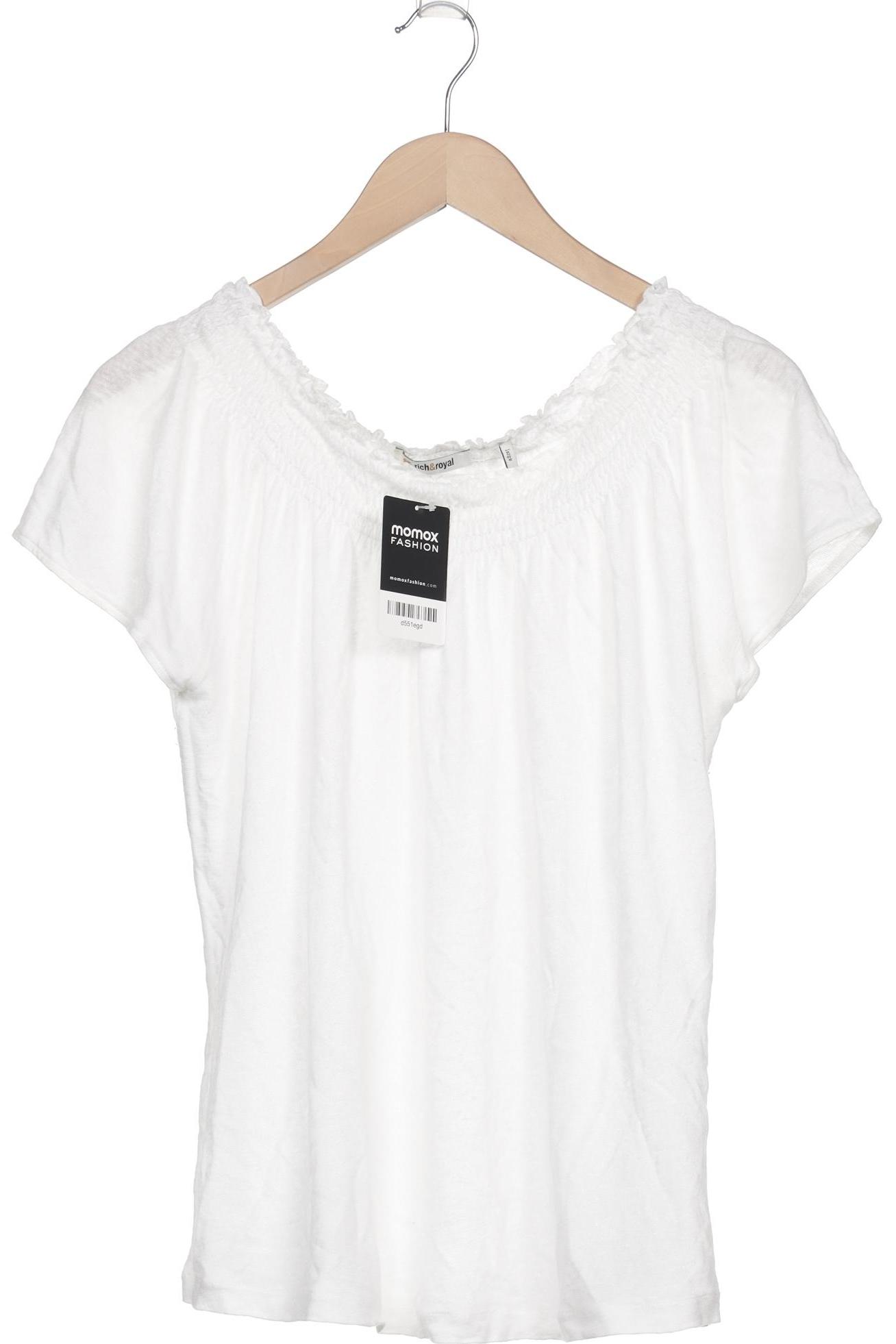

Rich & Royal Damen T-Shirt, weiß, Gr. 42