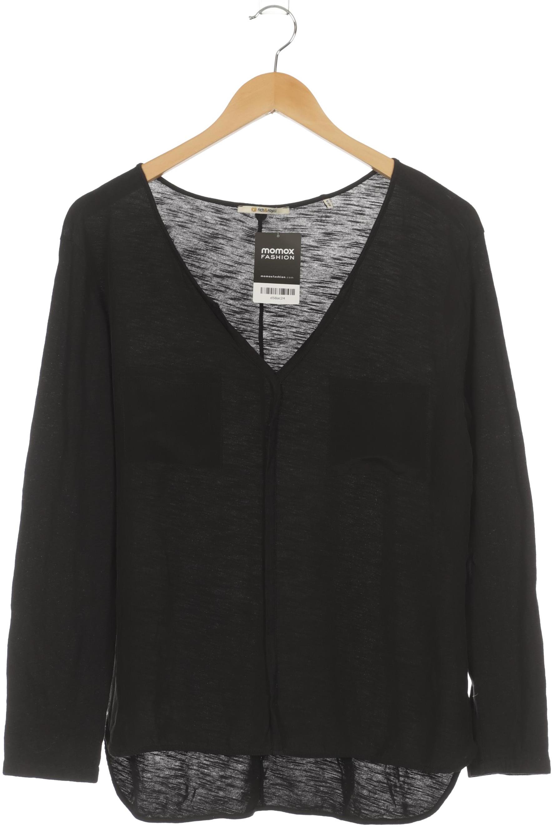 

Rich & Royal Damen Langarmshirt, schwarz, Gr. 44