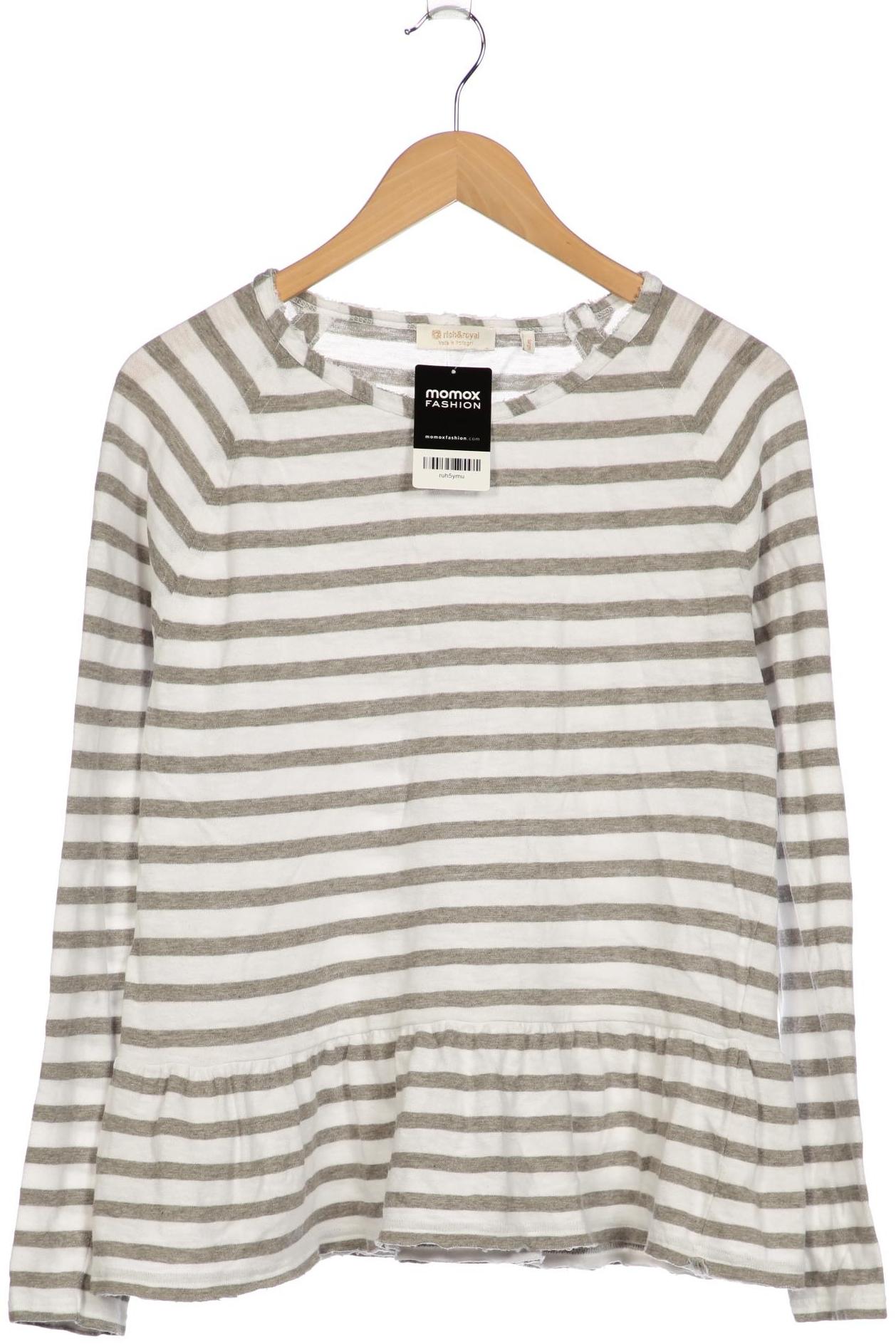 

Rich & Royal Damen Langarmshirt, weiß, Gr. 42