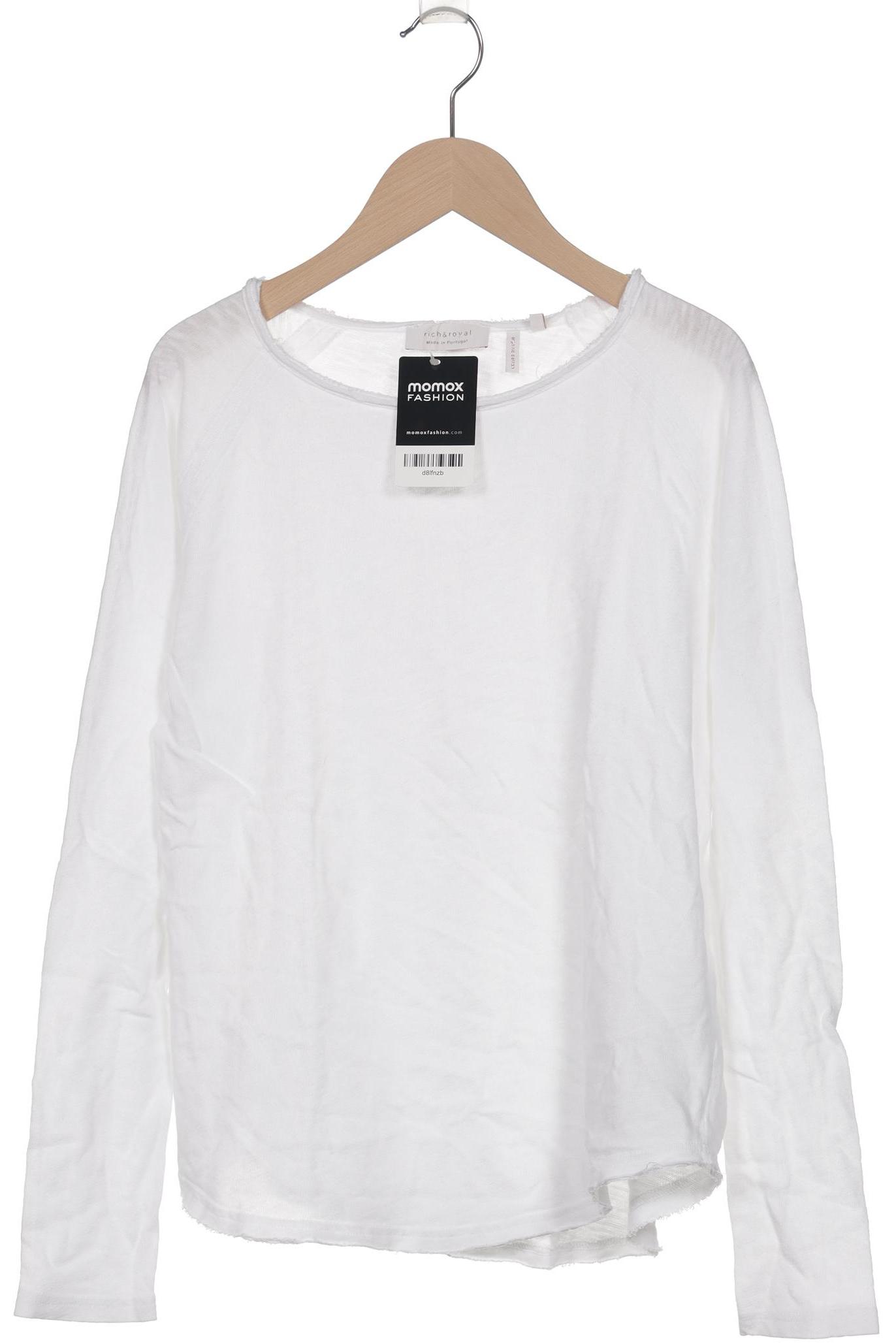 

Rich & Royal Damen Langarmshirt, weiß, Gr. 36