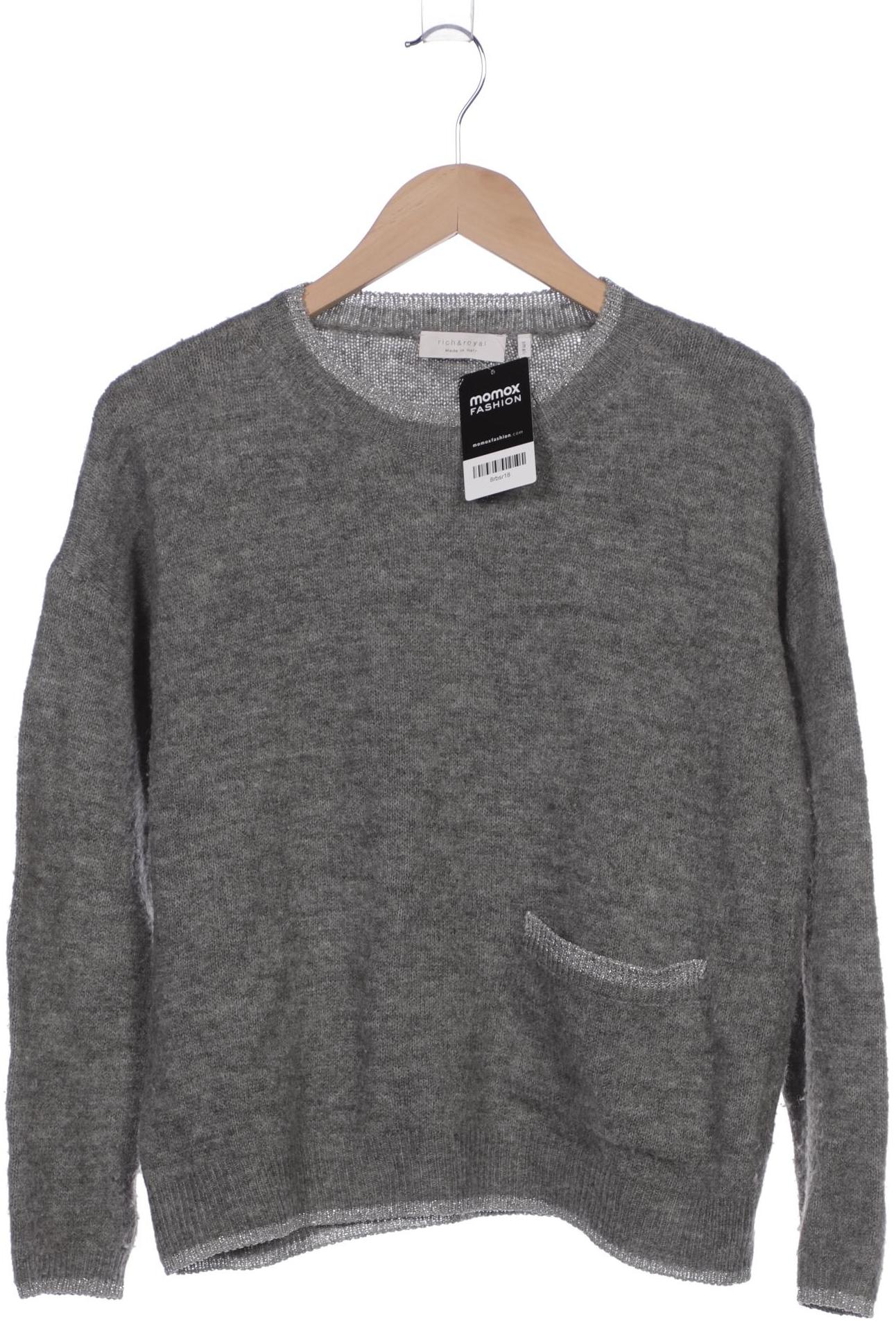 

Rich & Royal Damen Pullover, grau, Gr. 36
