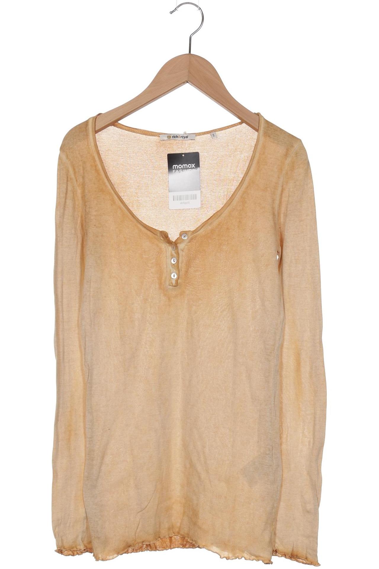 

Rich & Royal Damen Langarmshirt, beige, Gr. 36