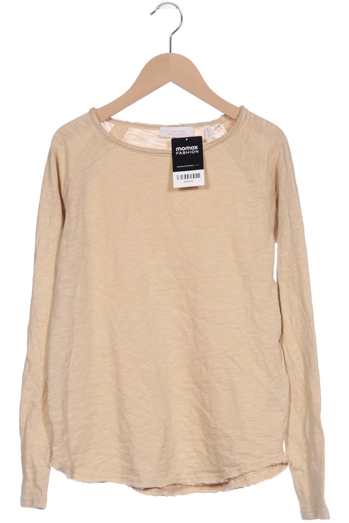 

Rich & Royal Damen Langarmshirt, beige, Gr. 34