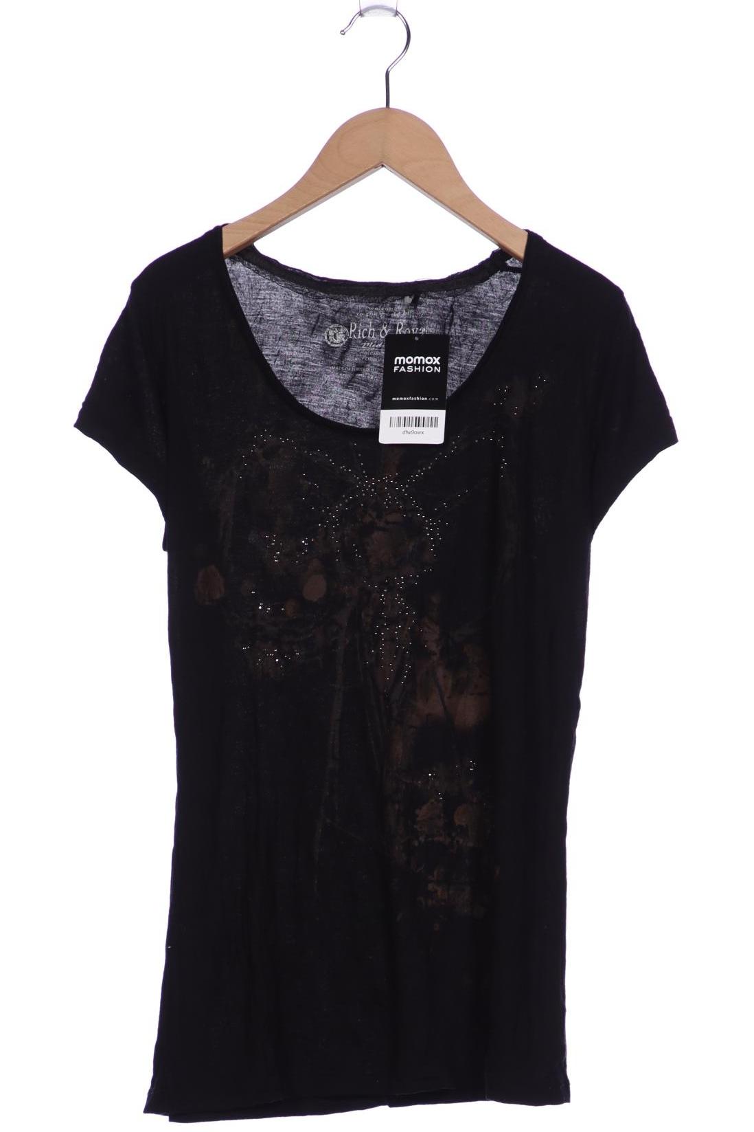 

Rich & Royal Damen T-Shirt, schwarz, Gr. 38