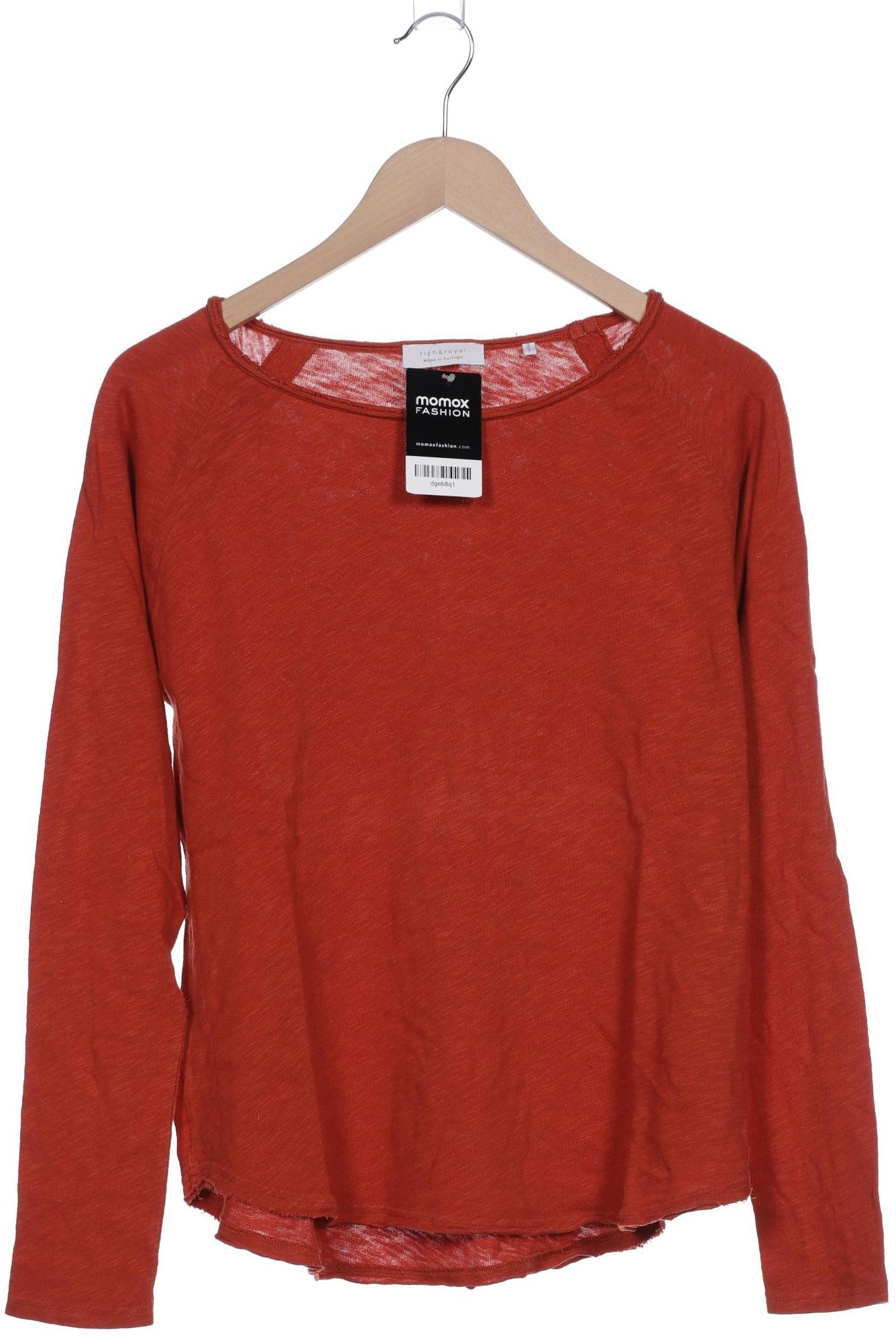 

Rich & Royal Damen Langarmshirt, orange, Gr. 38