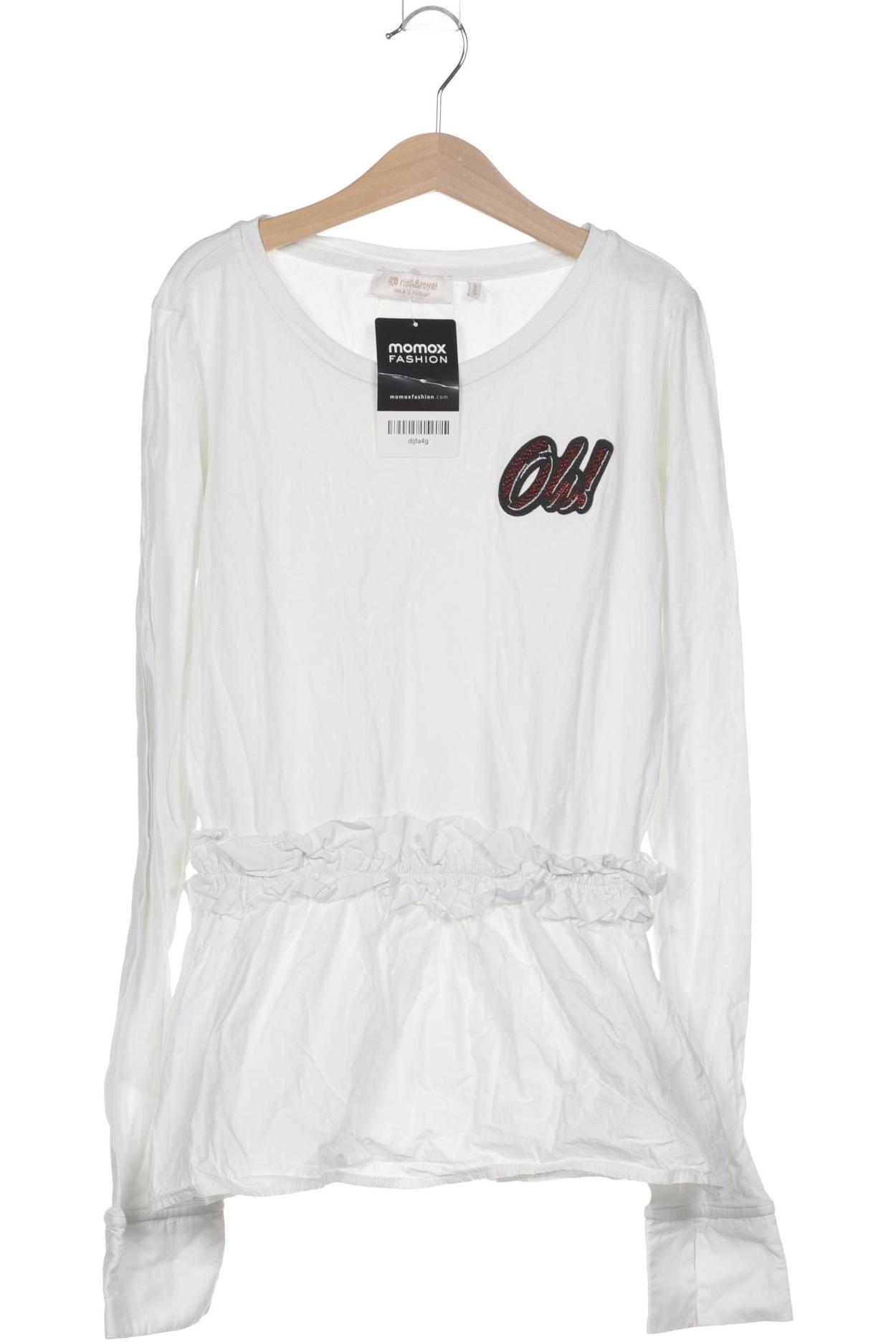 

Rich & Royal Damen Langarmshirt, weiß, Gr. 34