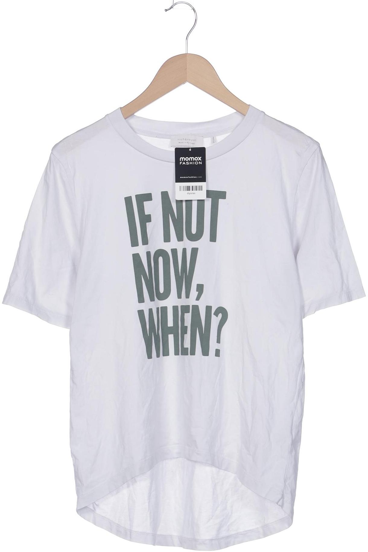 

Rich & Royal Damen T-Shirt, weiß, Gr. 38