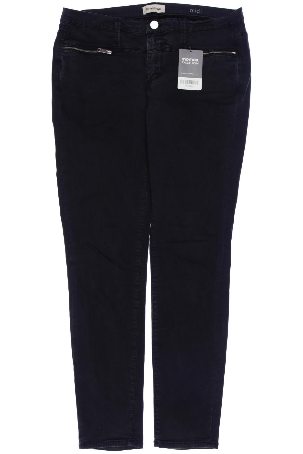 

Rich & Royal Damen Stoffhose, schwarz, Gr. 28