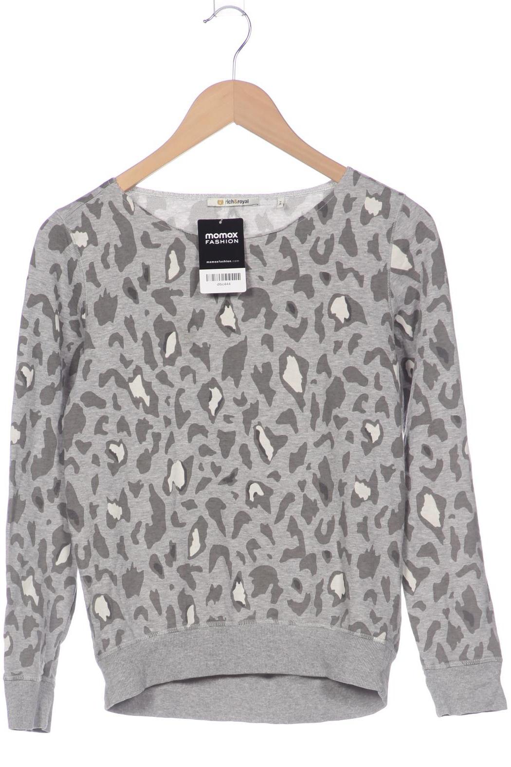 

Rich & Royal Damen Sweatshirt, grau, Gr. 34