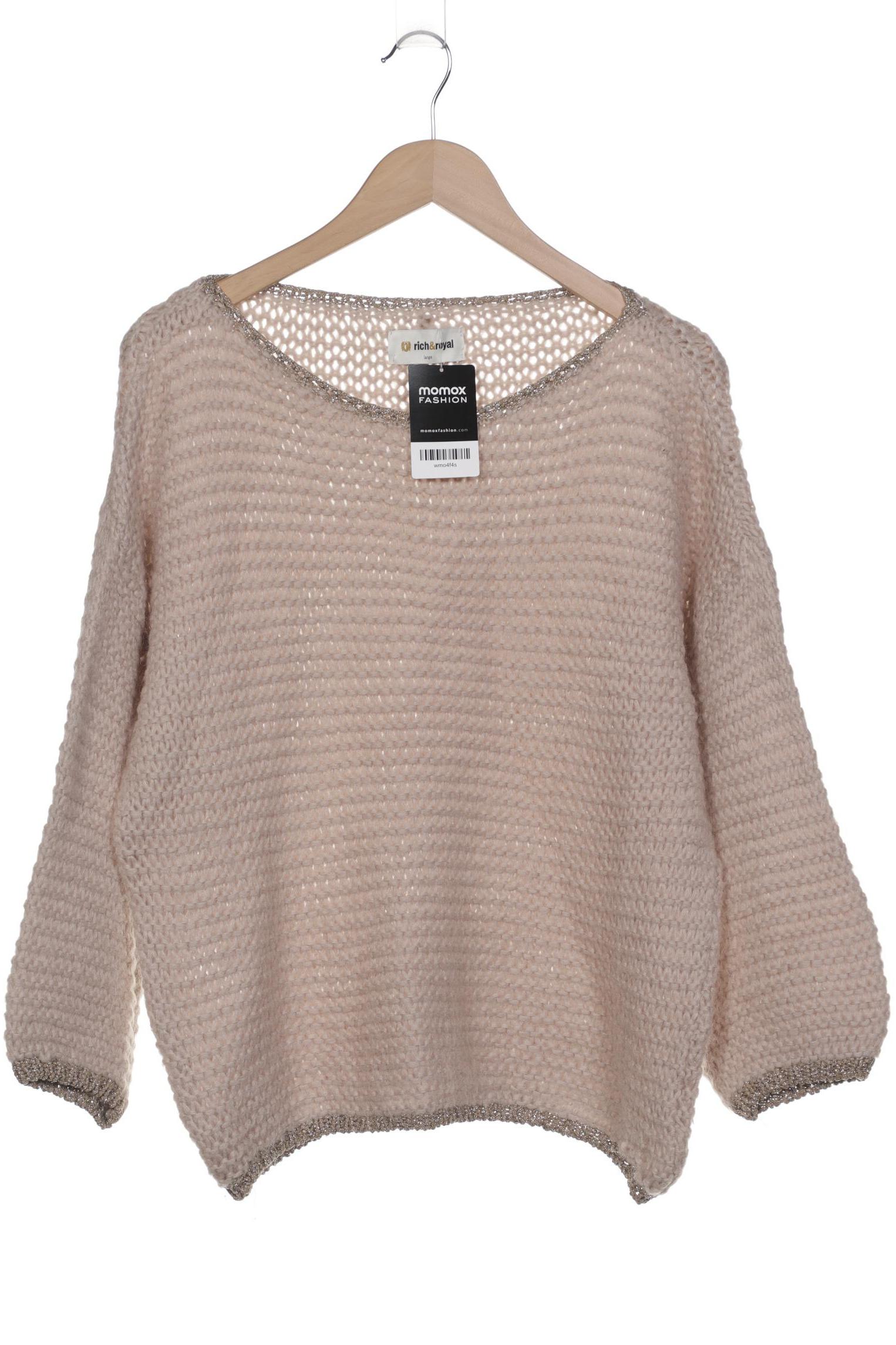 

Rich & Royal Damen Pullover, beige, Gr. 42