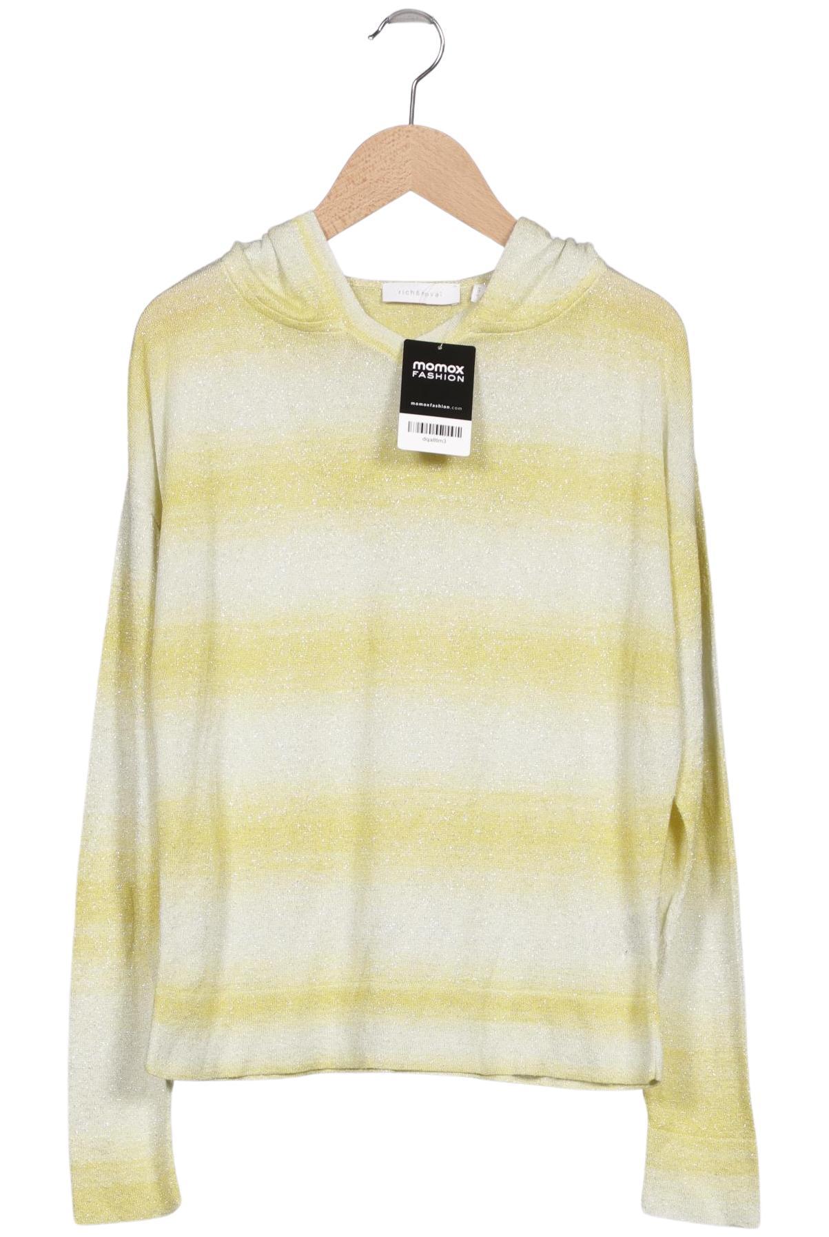 

Rich & Royal Damen Kapuzenpullover, gelb, Gr. 36